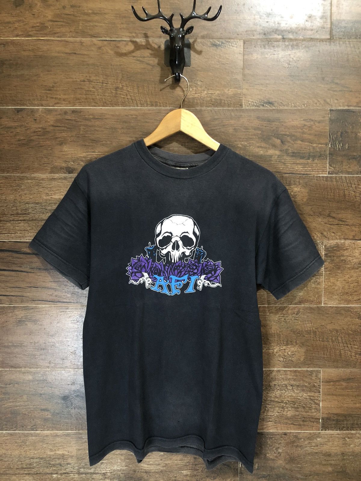 Band Tees × Vintage Vintage 90s AFI A Fire Inside Shirt Late 90s Y2K Size US M / EU 48-50 / 2 - 1 Thumbnail