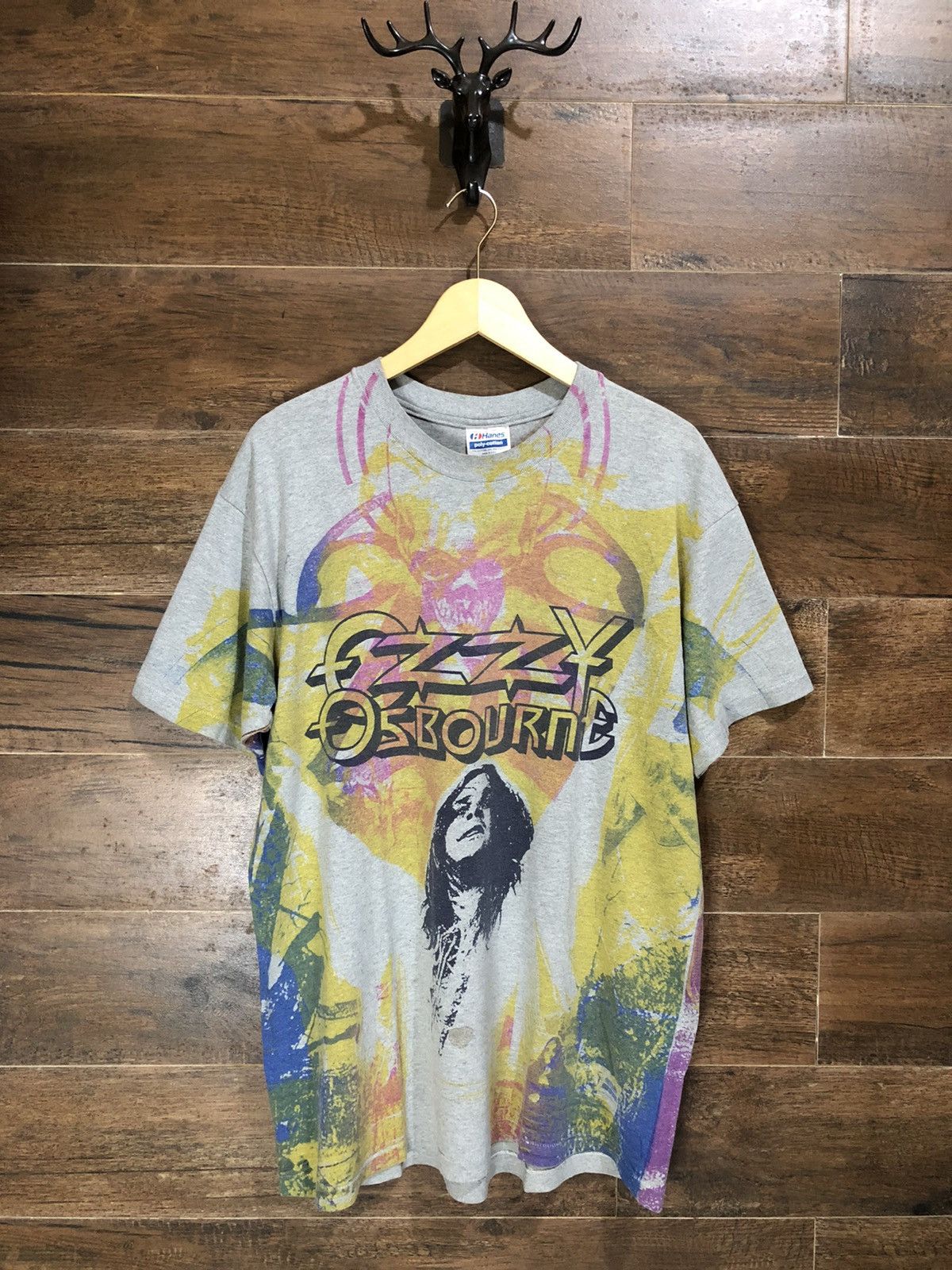Band Tees × Ozzy Osbourne Vintage Ozzy Osbourne 1991 Diary Of A