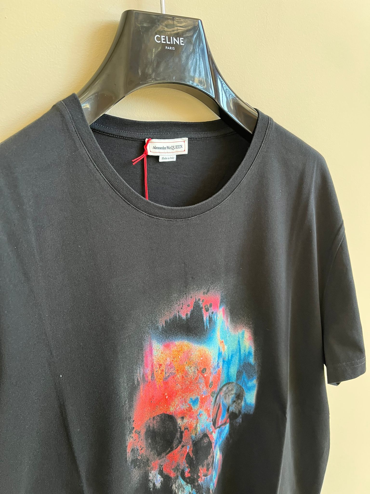 Alexander McQueen Short Sleeve Tee Shirt in Black Size US M / EU 48-50 / 2 - 6 Thumbnail