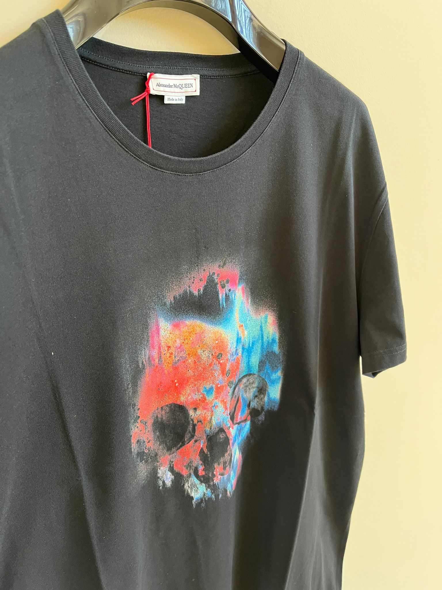 Alexander McQueen Short Sleeve Tee Shirt in Black Size US M / EU 48-50 / 2 - 7 Thumbnail