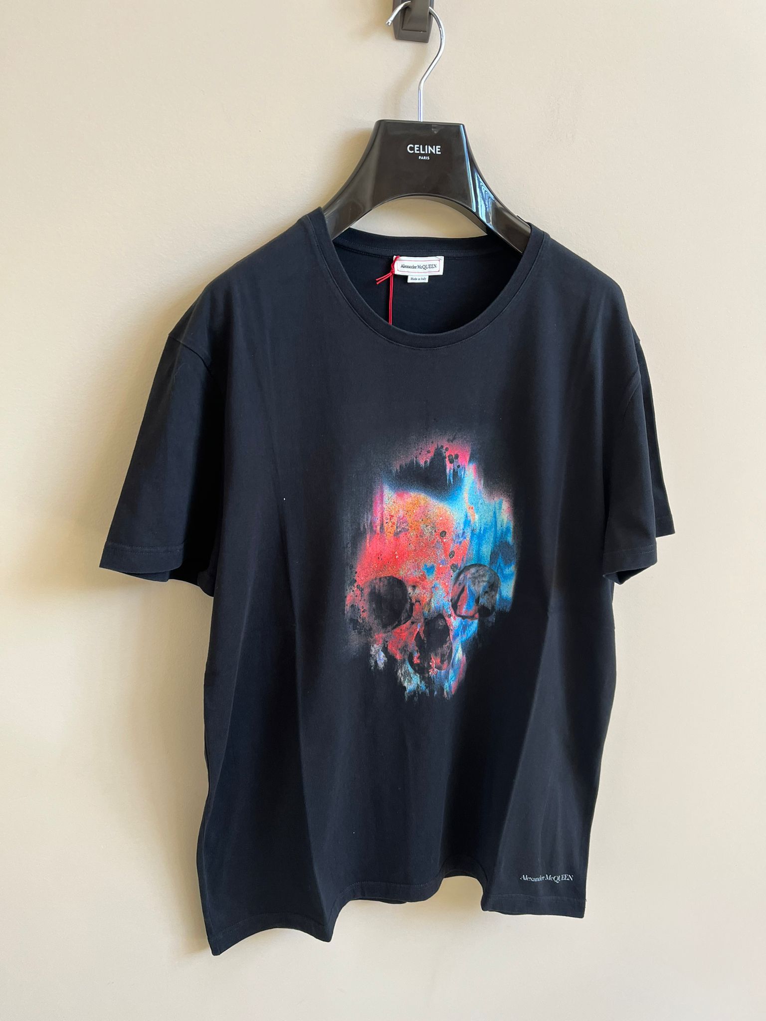 Alexander McQueen Short Sleeve Tee Shirt in Black Size US M / EU 48-50 / 2 - 5 Thumbnail