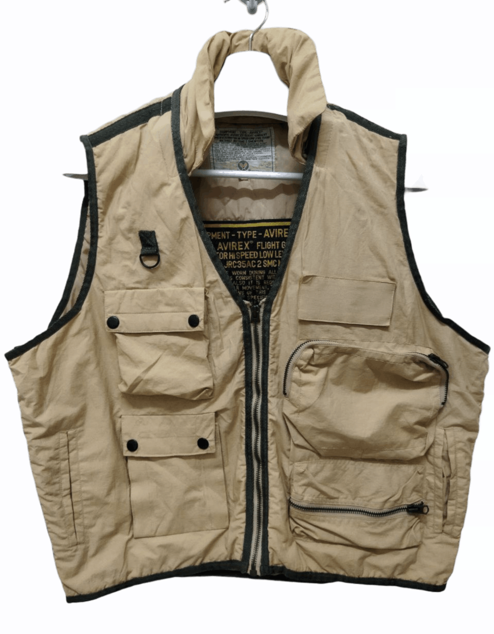 Avirex Vintage AVIREX Army Many Pocket Tactical Vest Size US L / EU 52-54 / 3 - 3 Thumbnail