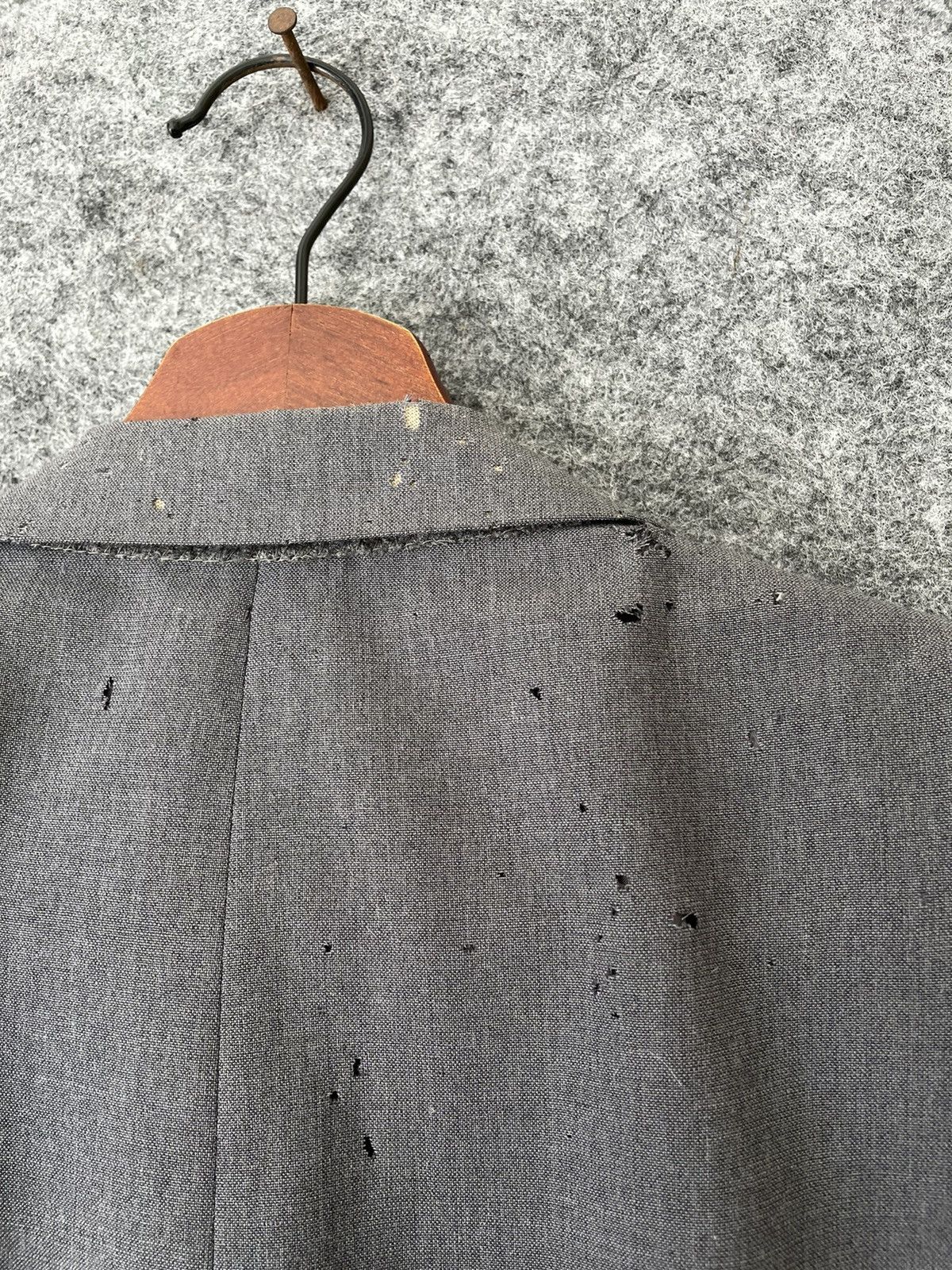 Comme des Garcons VINTAGE DISSTRESSED COMME DES GARÇONS HOMME DEUX JACKET Size US L / EU 52-54 / 3 - 12 Thumbnail
