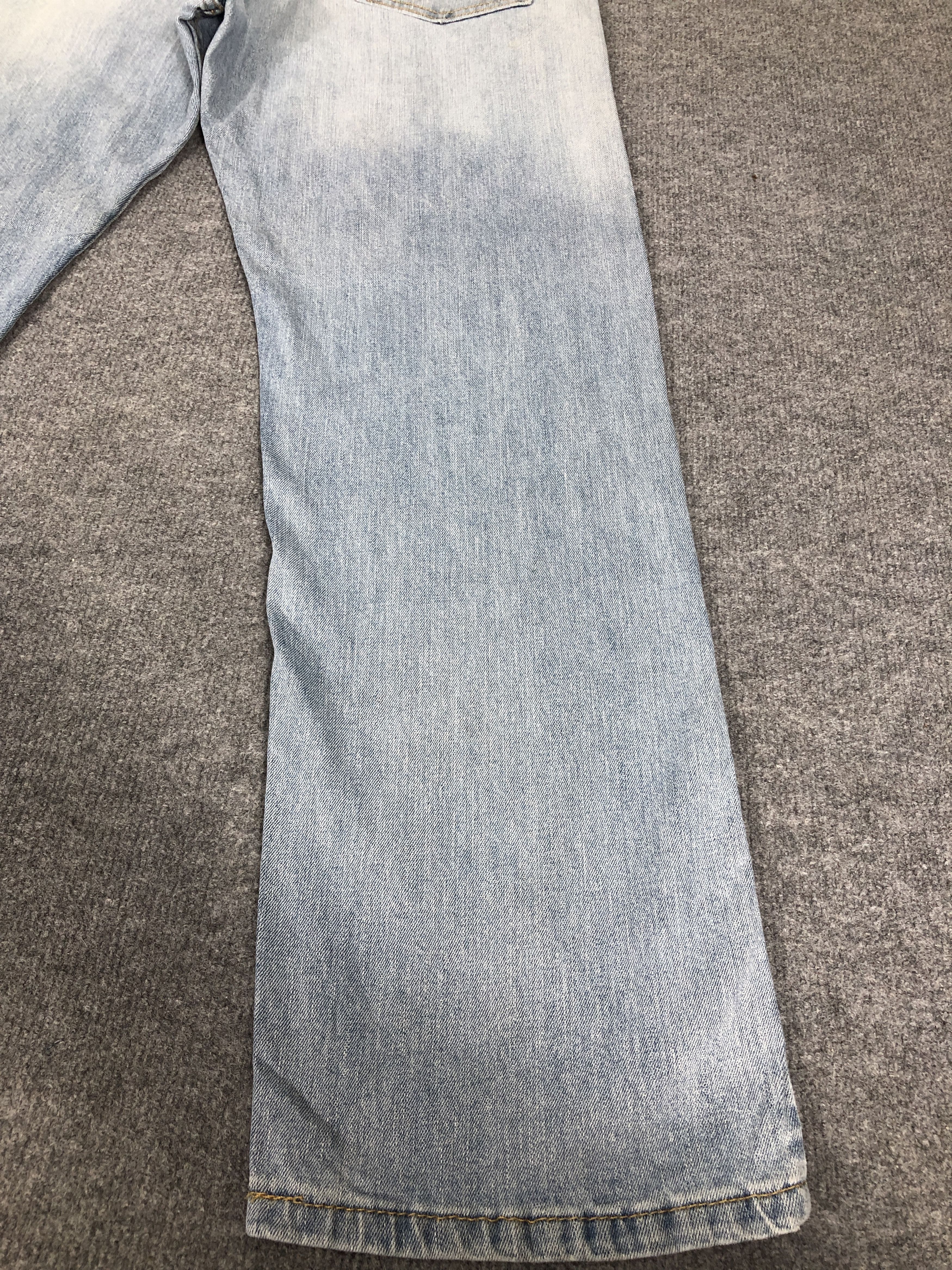 Levi's Vintage Y2k Levi's 505 Faded Blue Denim Jean Size US 37 - 11 Thumbnail