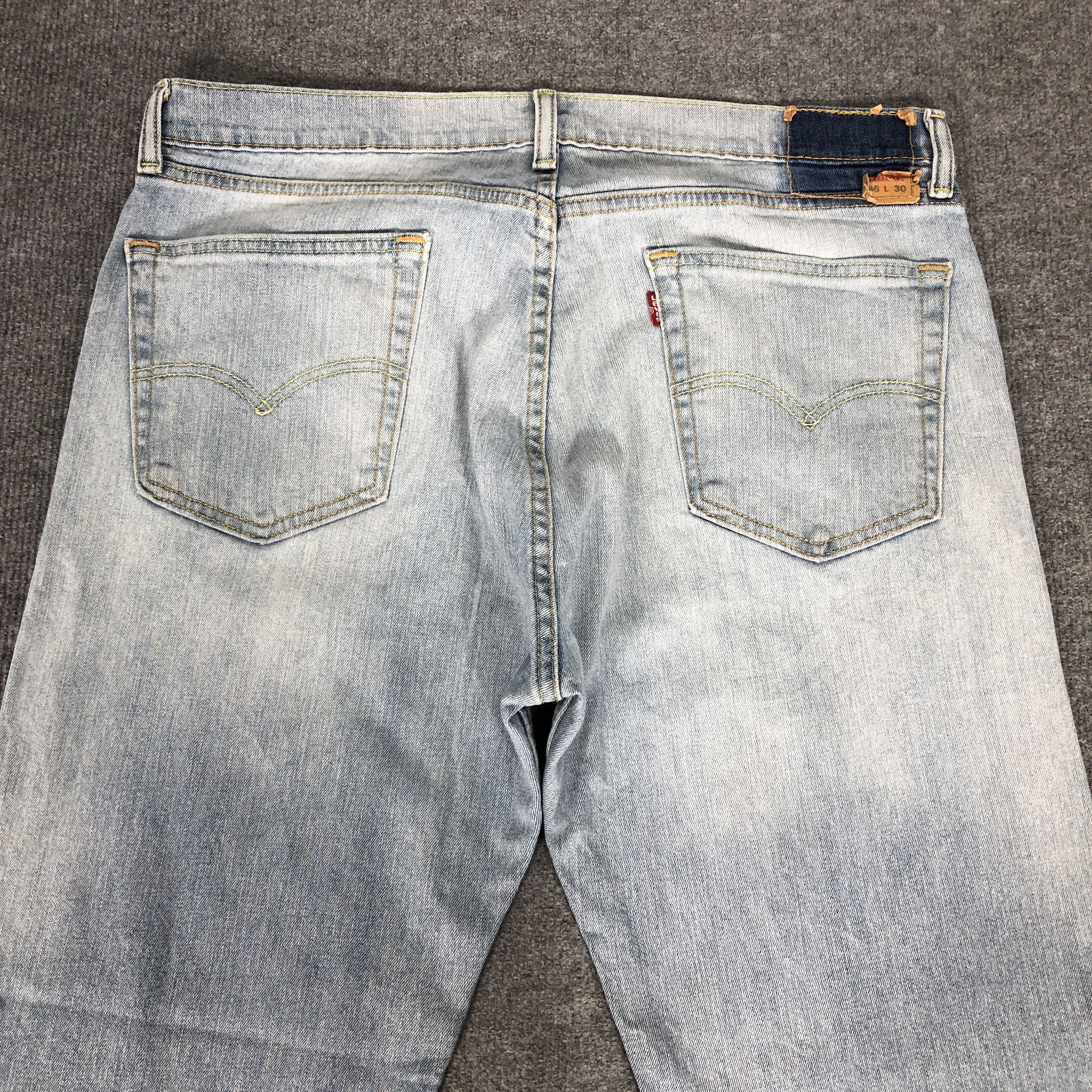 Levi's Vintage Y2k Levi's 505 Faded Blue Denim Jean Size US 37 - 4 Thumbnail