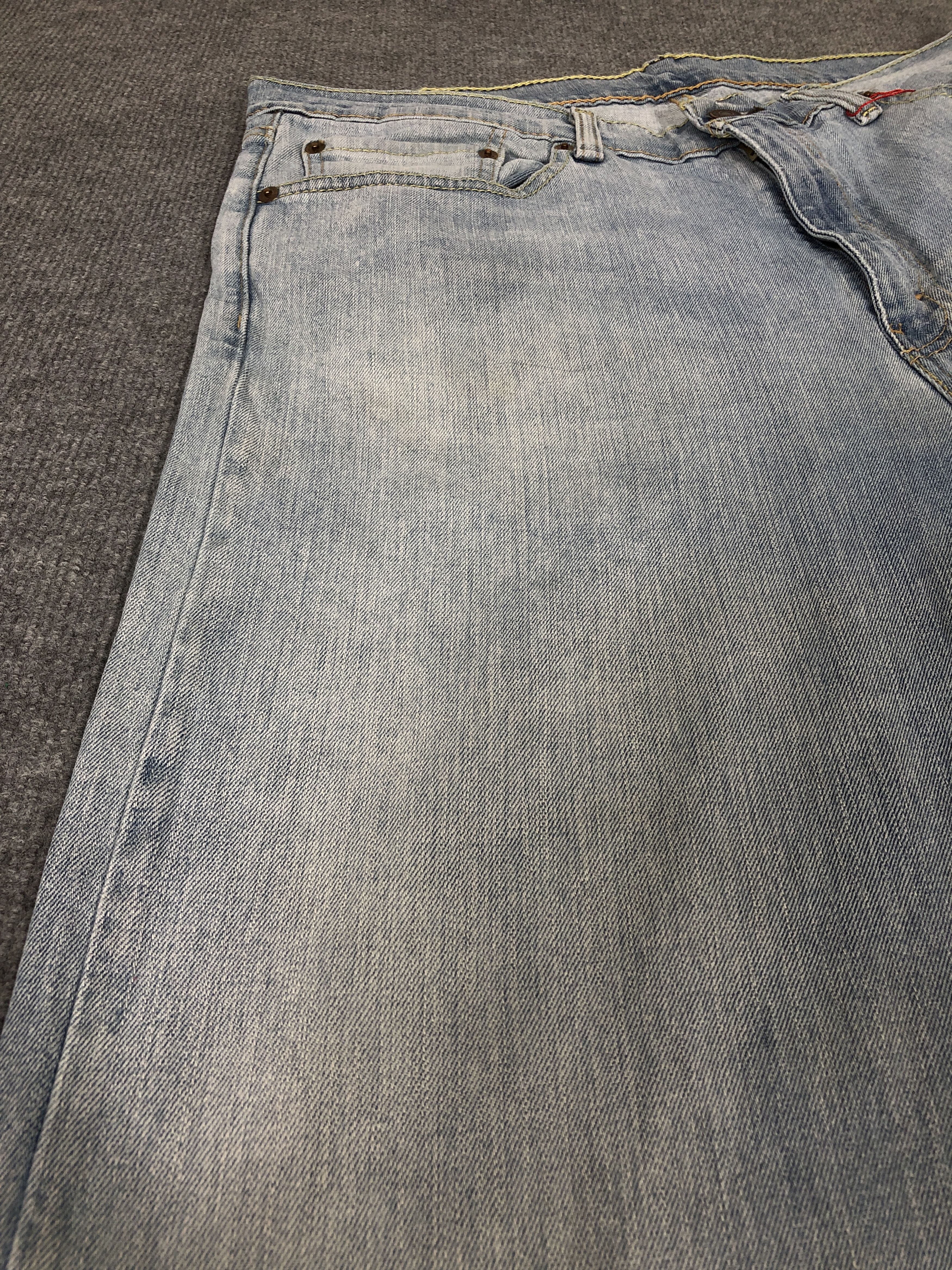 Levi's Vintage Y2k Levi's 505 Faded Blue Denim Jean Size US 37 - 8 Thumbnail
