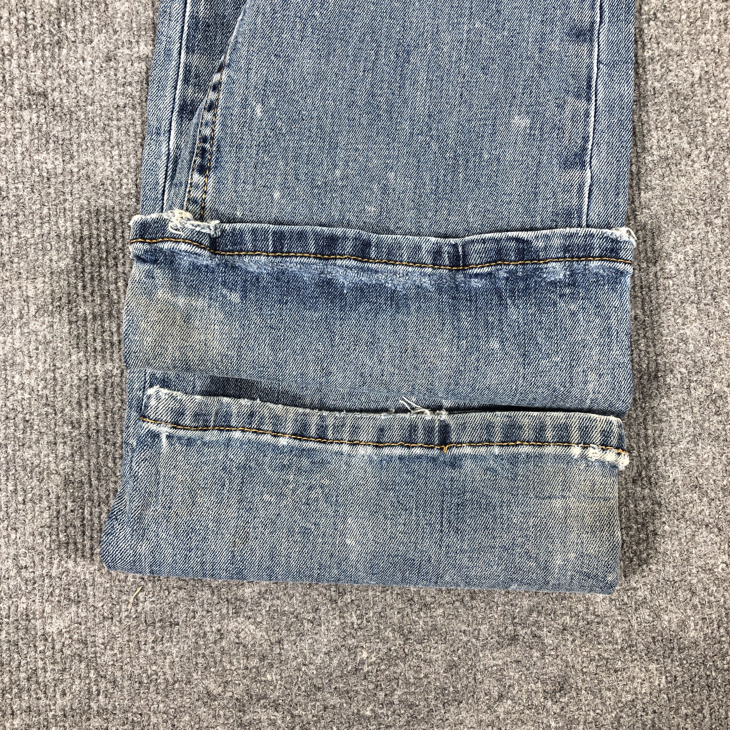 Levi's Vintage Y2k Levi's 527 Dirty Blue Denim Jean Size US 33 - 13 Thumbnail