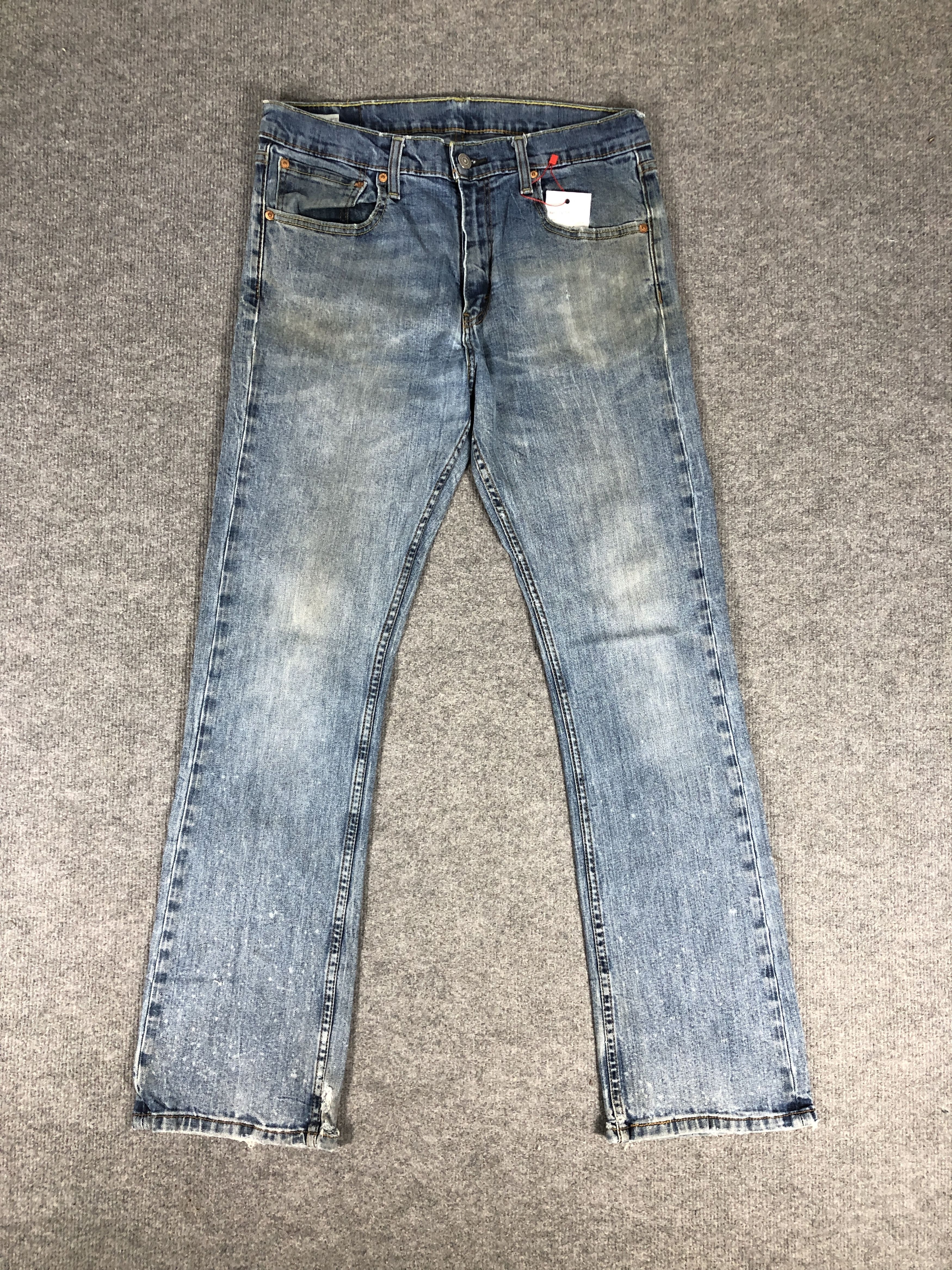 Levi's Vintage Y2k Levi's 527 Dirty Blue Denim Jean Size US 33 - 1 Thumbnail