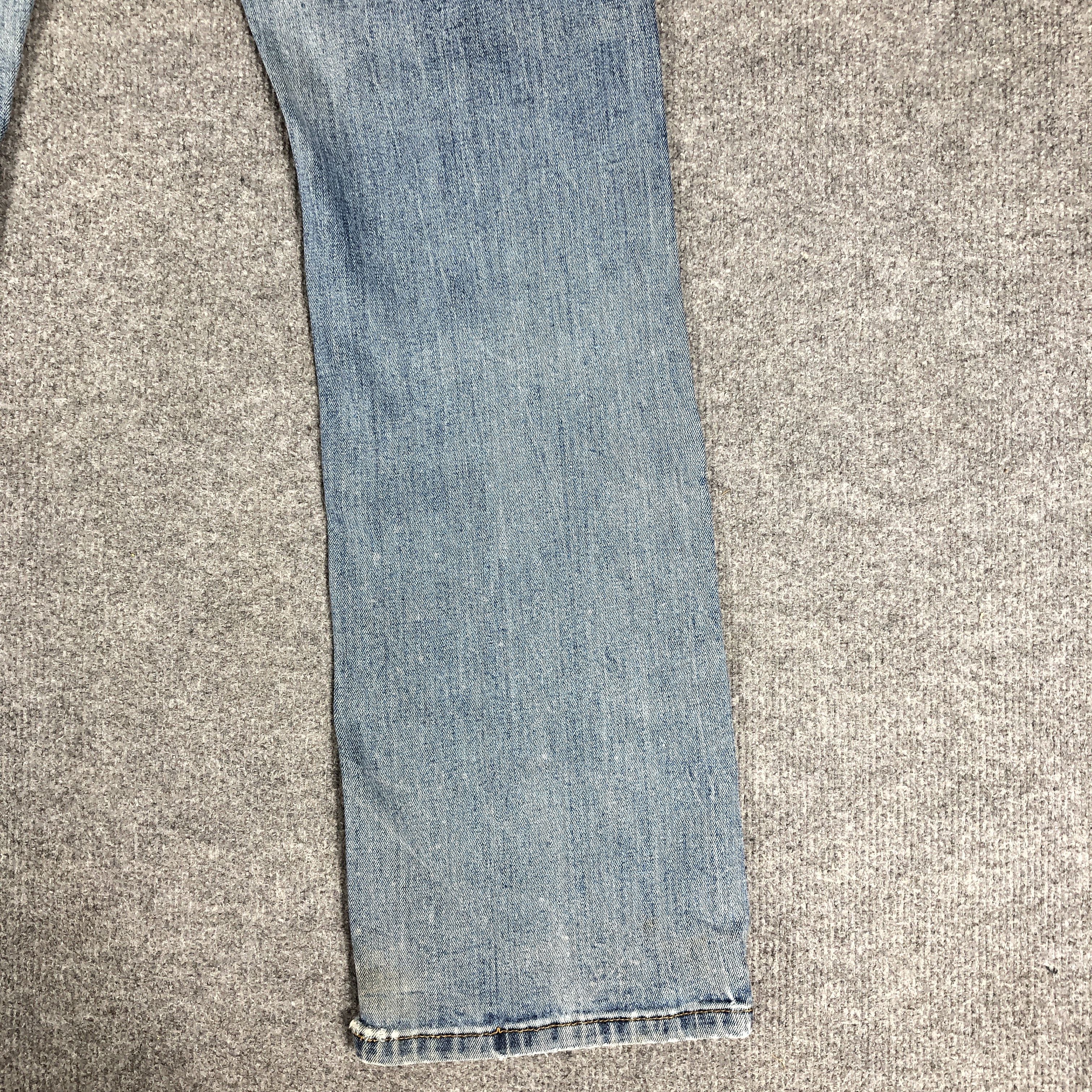 Levi's Vintage Y2k Levi's 527 Dirty Blue Denim Jean Size US 33 - 11 Thumbnail