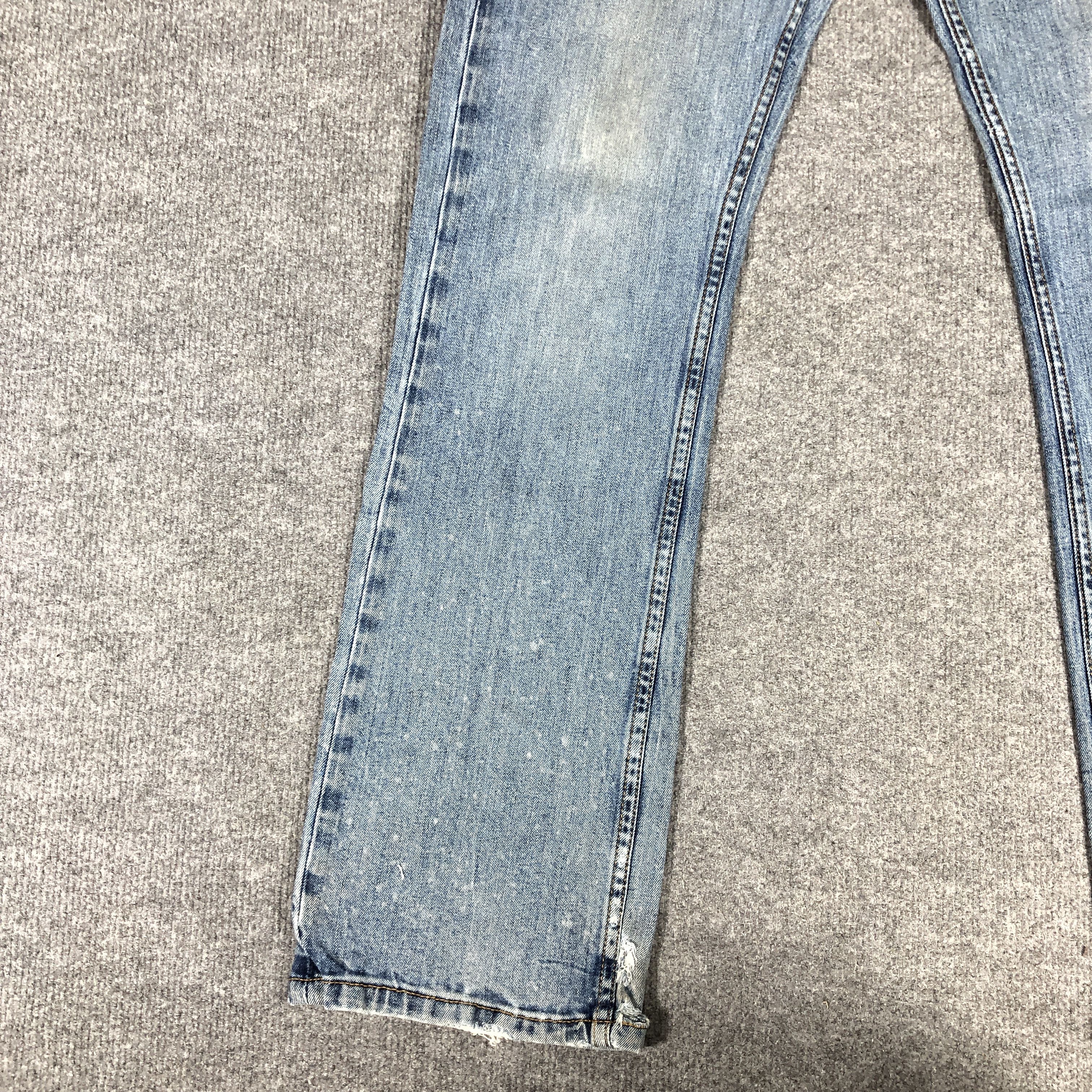 Levi's Vintage Y2k Levi's 527 Dirty Blue Denim Jean Size US 33 - 8 Thumbnail