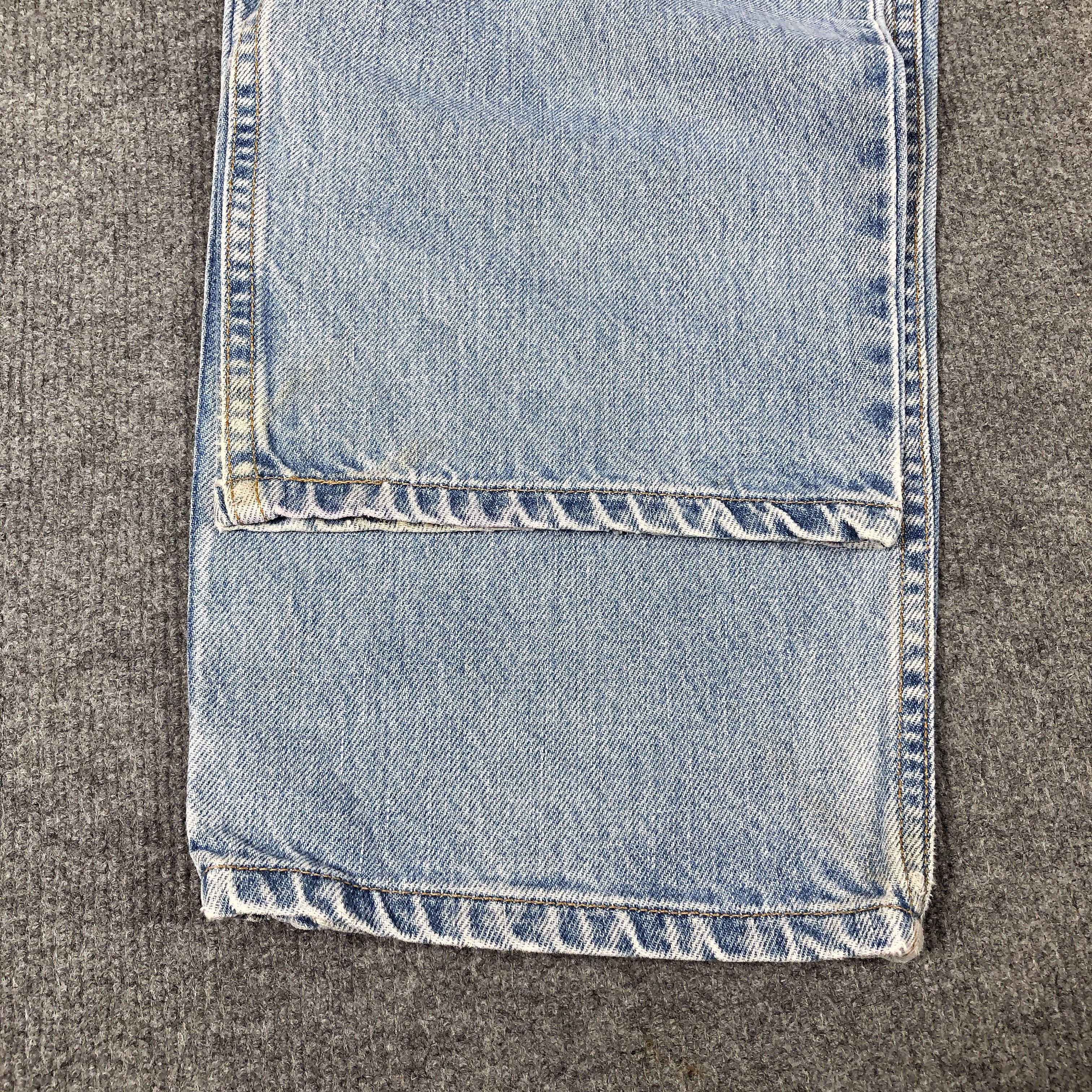 Levi's Vintage 90's Levi's 550 Light Wash Relaxed Fit Denim Jean Size US 36 / EU 52 - 6 Thumbnail