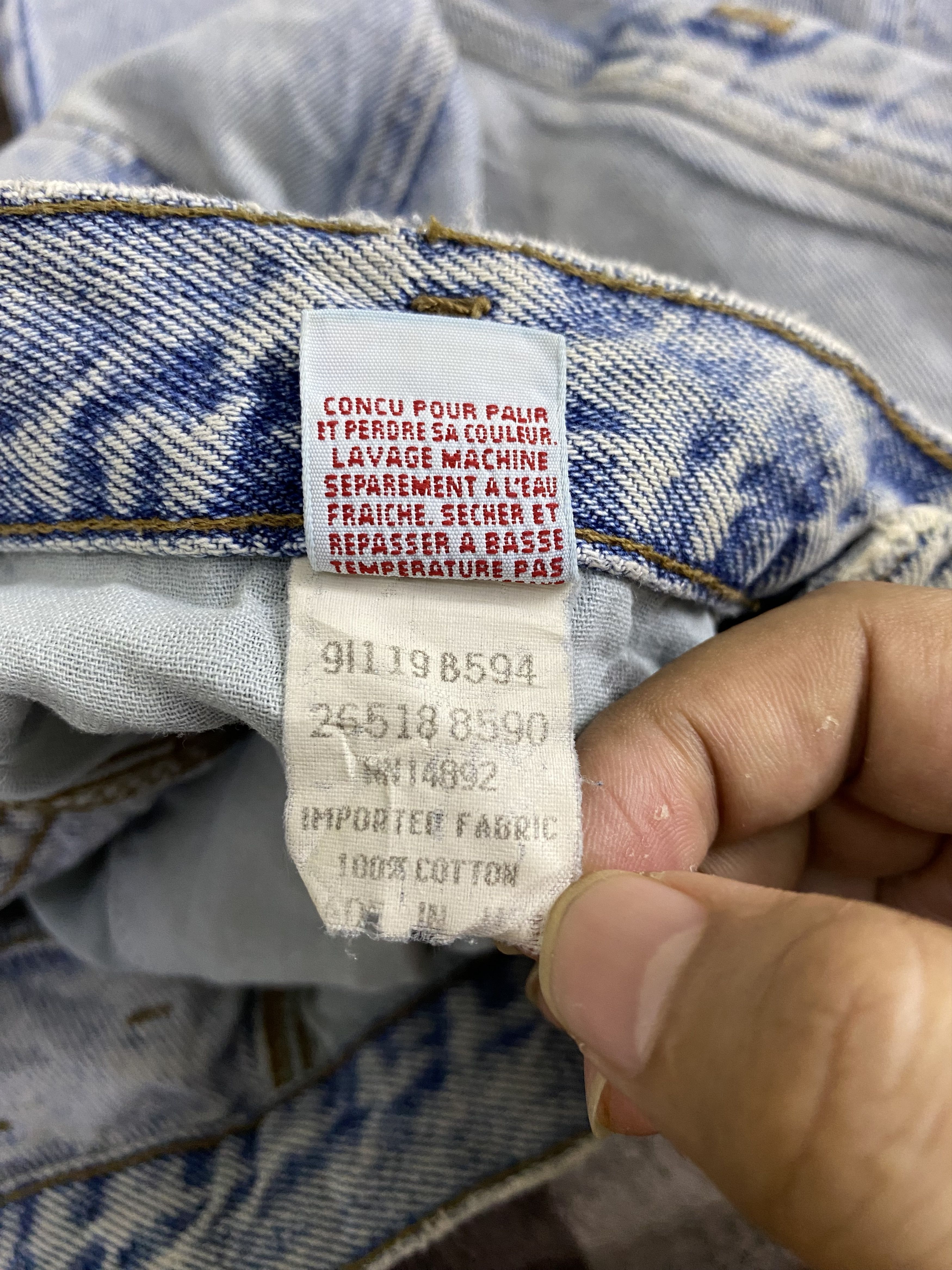 Marithe + Francois Girbaud × Vintage Vintage 90's Marithe Francois Girbaud Stone Washed Jean Size US 29 - 19 Thumbnail