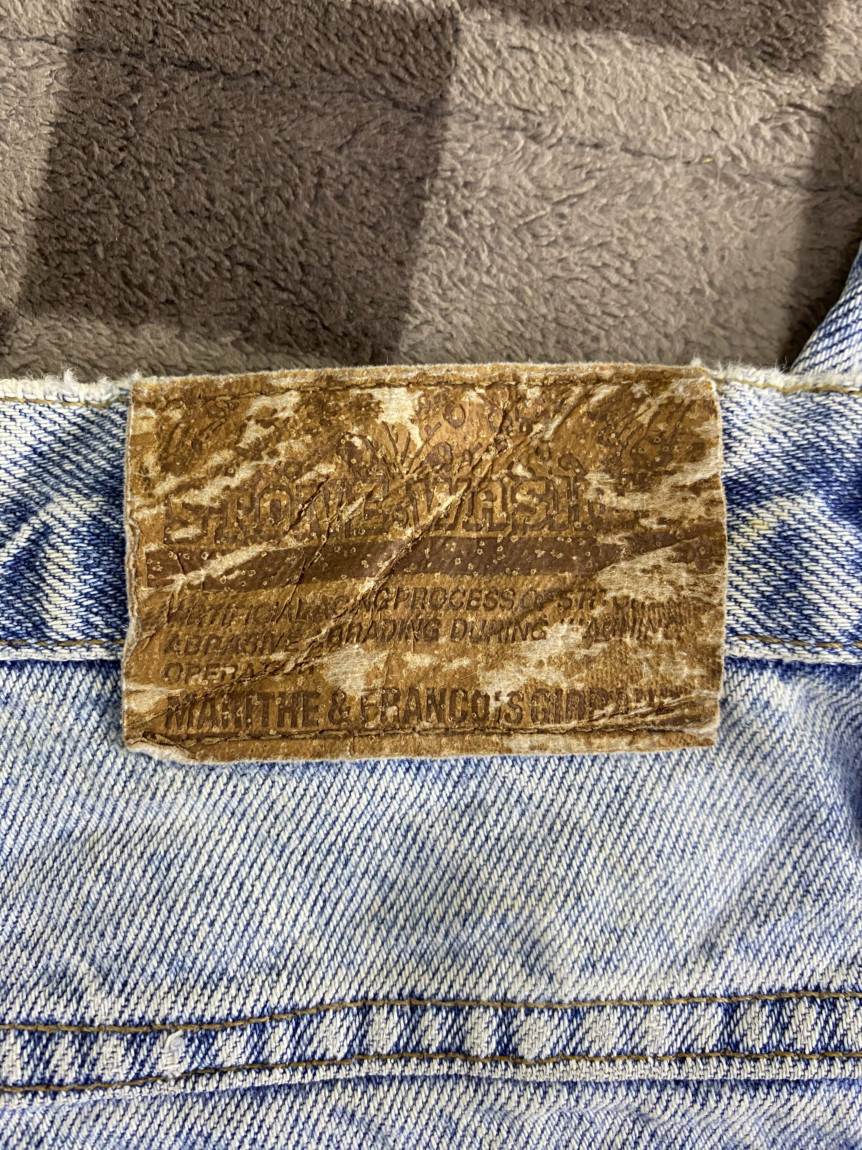 Marithe + Francois Girbaud × Vintage Vintage 90's Marithe Francois Girbaud Stone Washed Jean Size US 29 - 16 Thumbnail