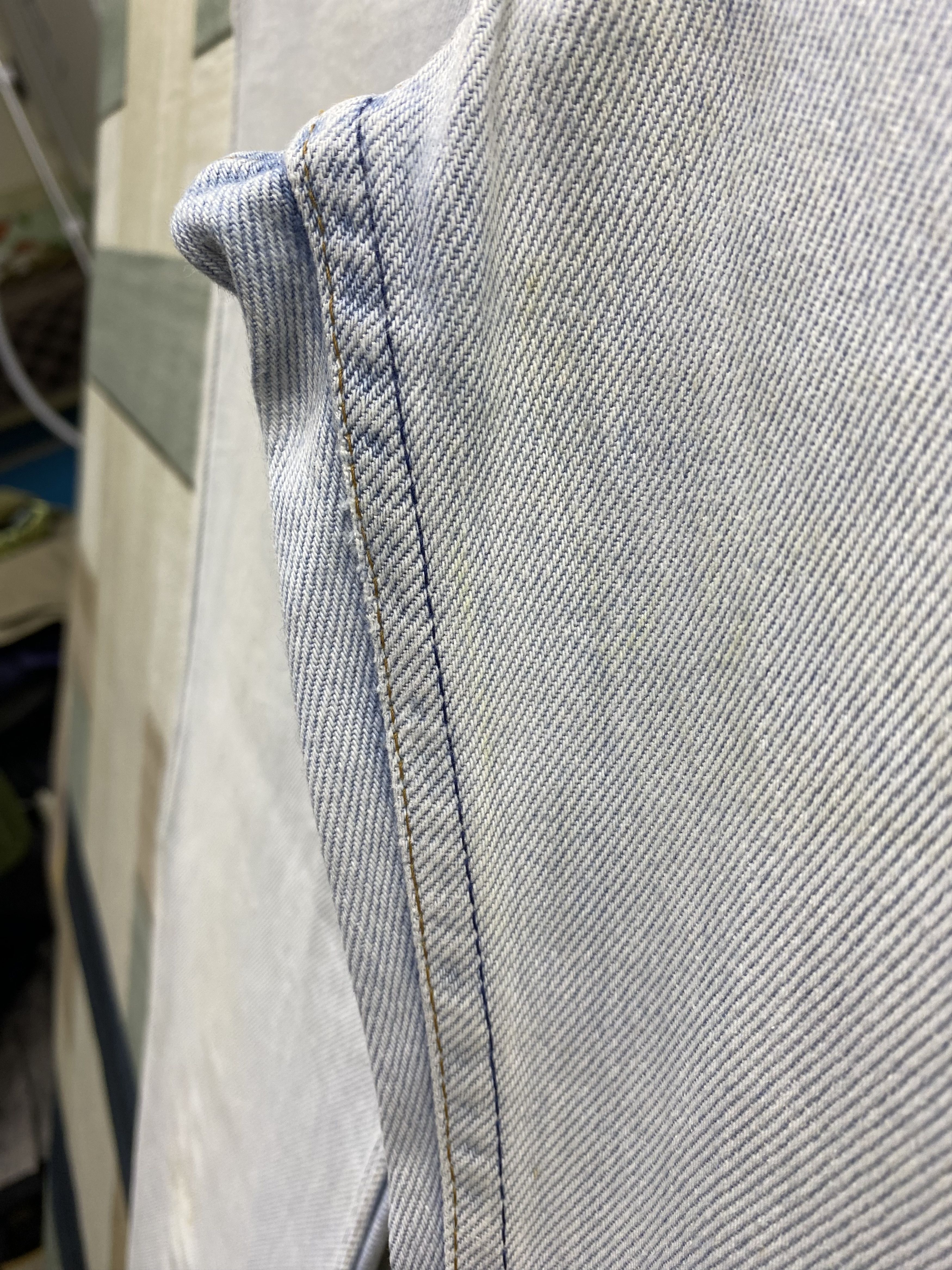 Levi's Vintage 90's Levi's 515 Light Wash Denim Jean Size 24" / US 00 / IT 34 - 15 Thumbnail