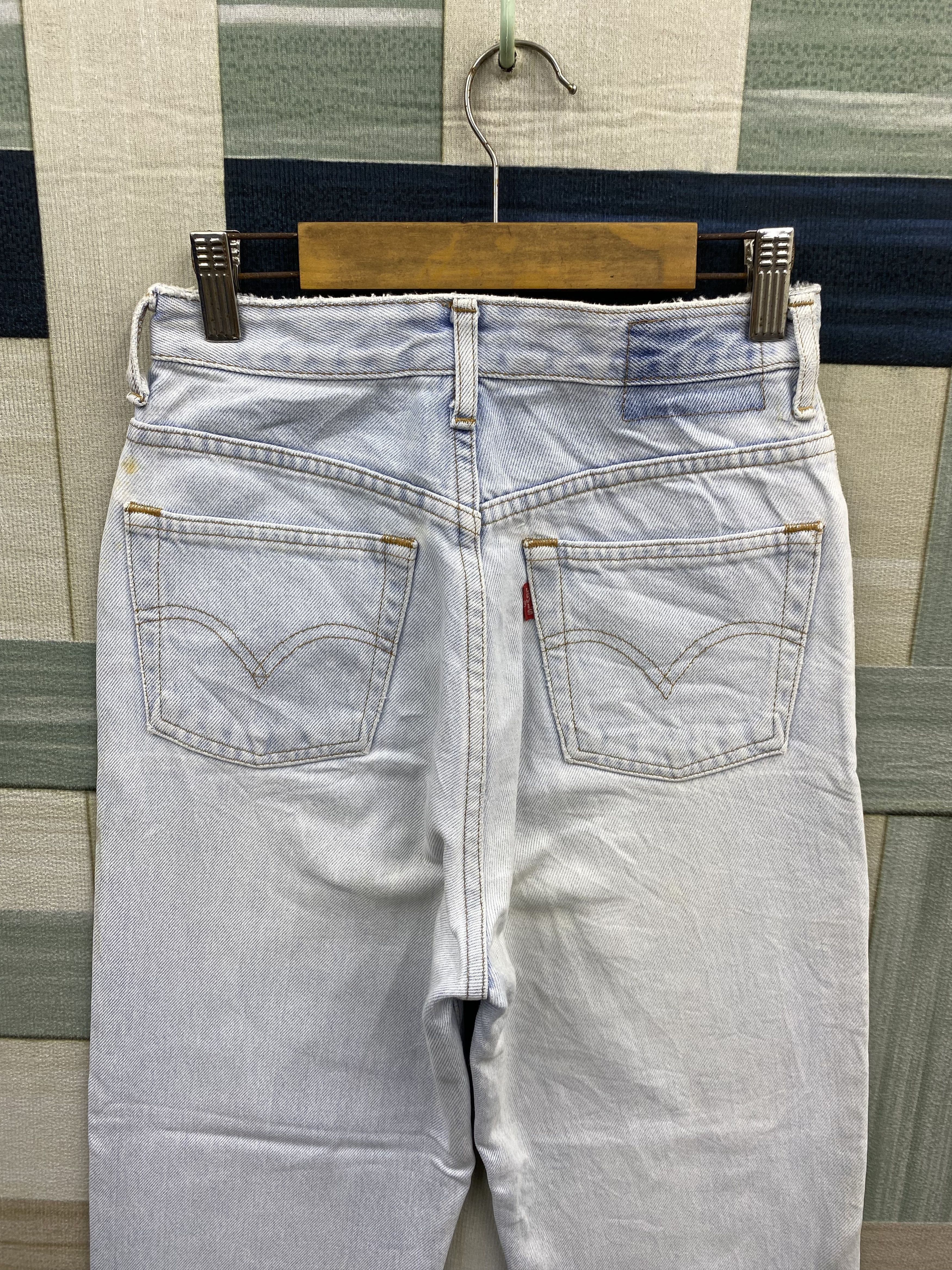 Levi's Vintage 90's Levi's 515 Light Wash Denim Jean Size 24" / US 00 / IT 34 - 4 Thumbnail