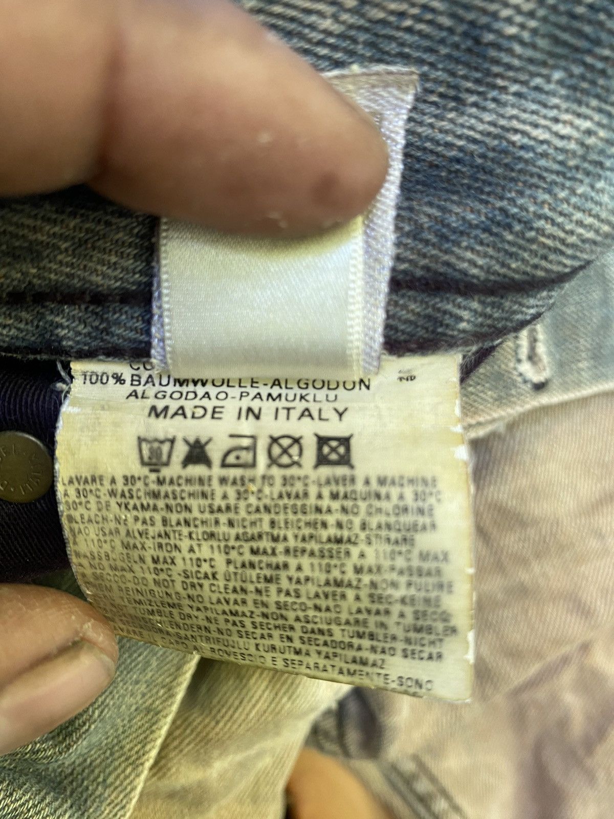 Diesel × Vintage Vintage diesel viker denim Size US 28 / EU 44 - 9 Thumbnail