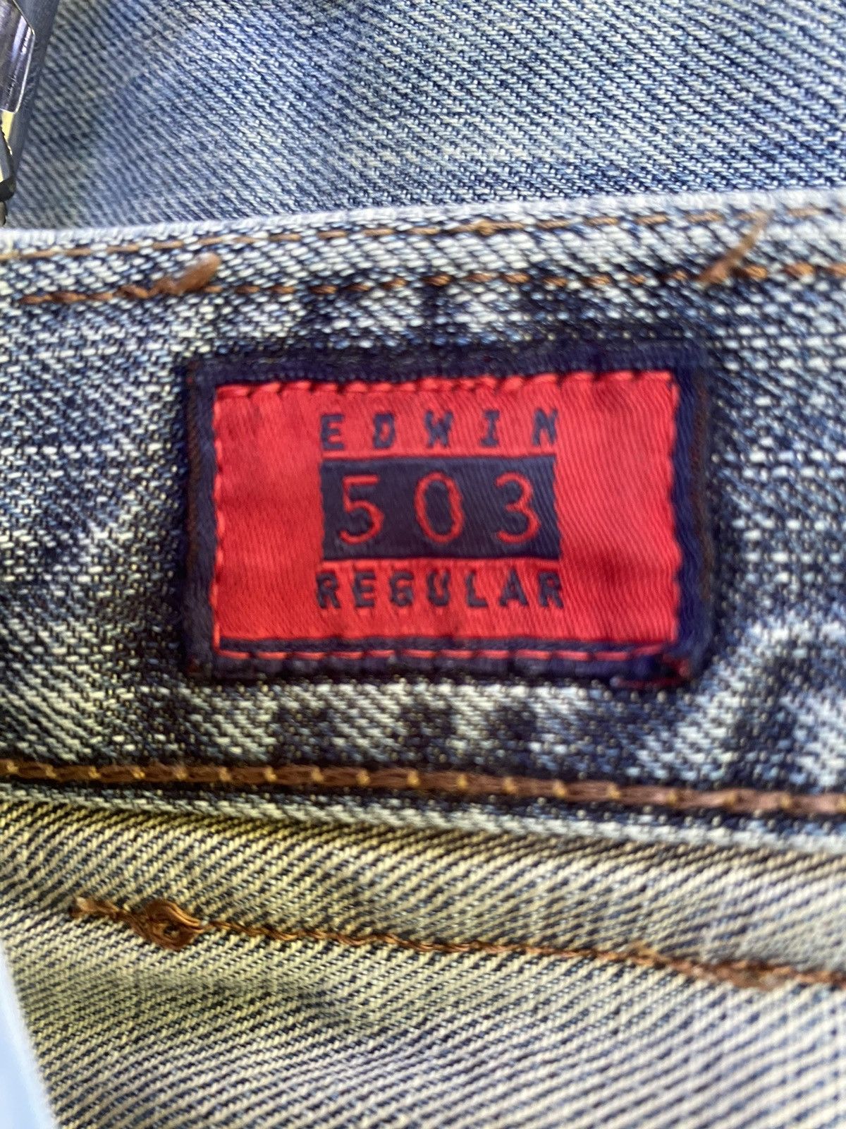 Edwin × Vintage Vintage edwin 503zz regular denim pants Size US 32 / EU 48 - 7 Thumbnail