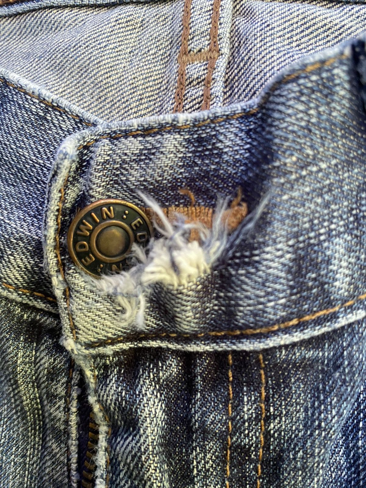 Edwin × Vintage Vintage edwin 503zz regular denim pants Size US 32 / EU 48 - 5 Thumbnail