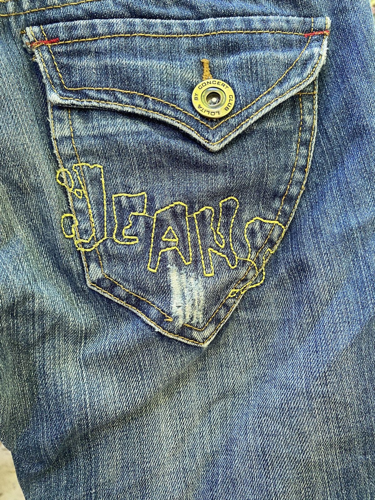 Japanese Brand Vintage Lolita flare denim Size 27" / US 4 / IT 40 - 6 Thumbnail