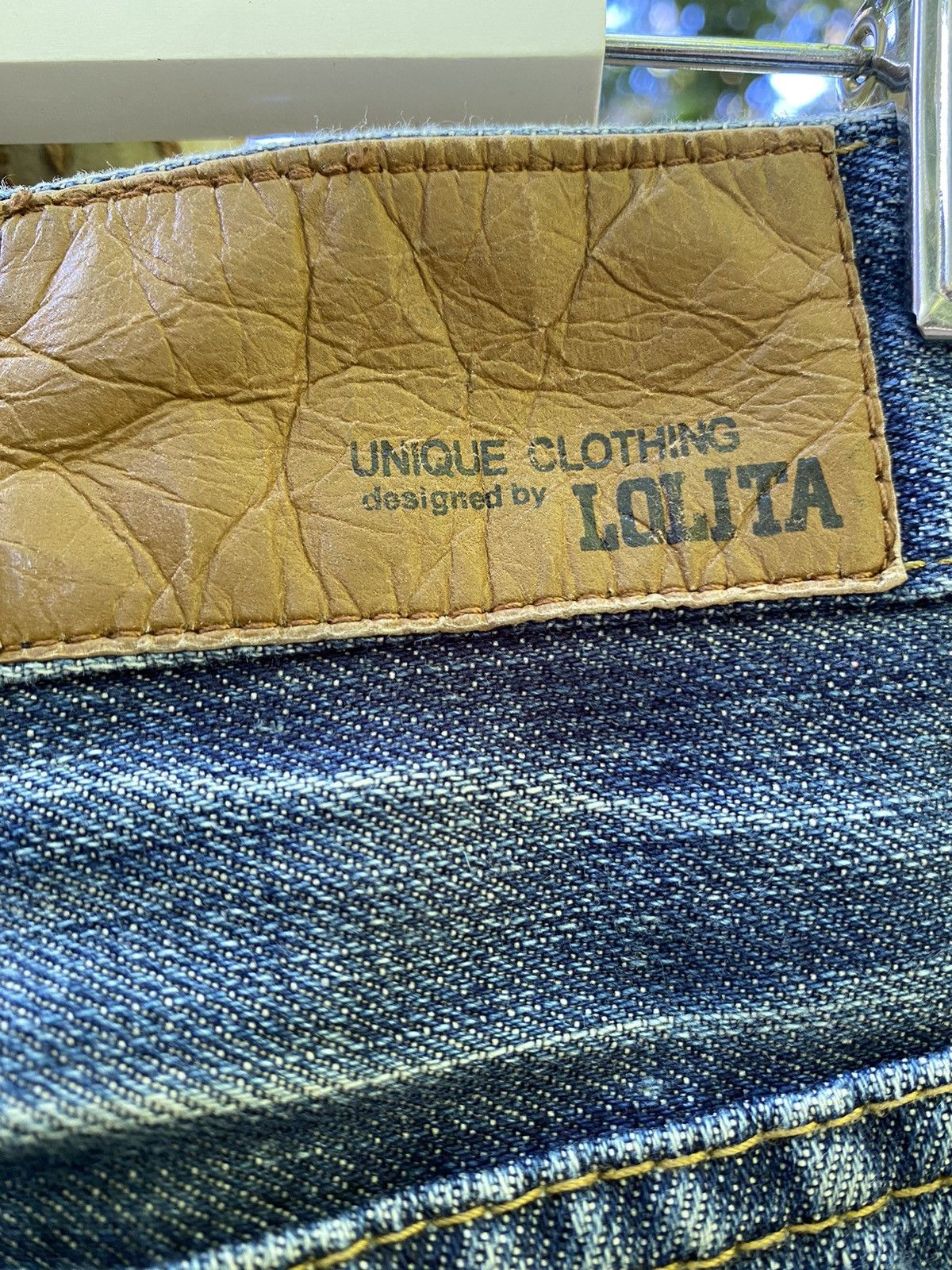 Japanese Brand Vintage Lolita flare denim Size 27" / US 4 / IT 40 - 8 Thumbnail