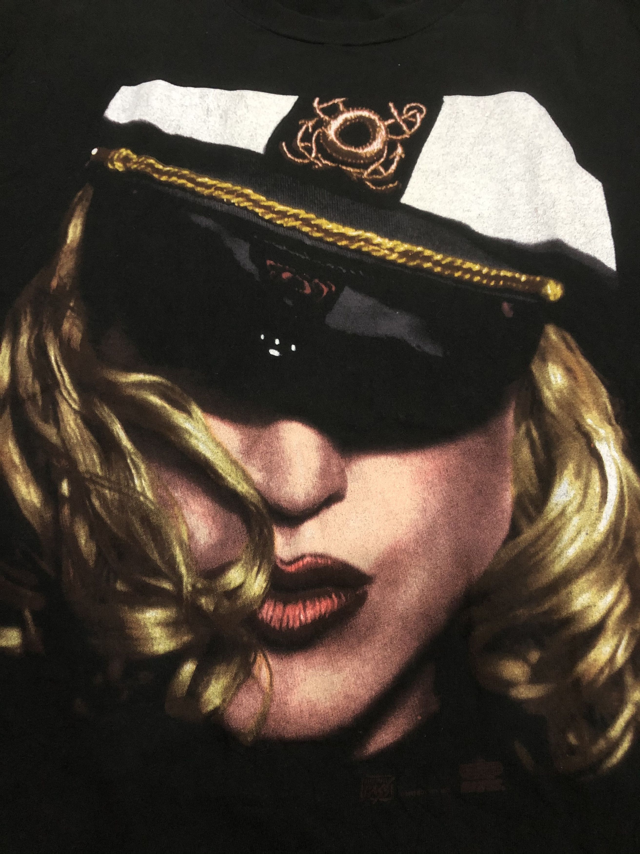 Vintage Vintage Rare Madonna The Girlie Show Tshirt Size US XL / EU 56 / 4 - 2 Thumbnail