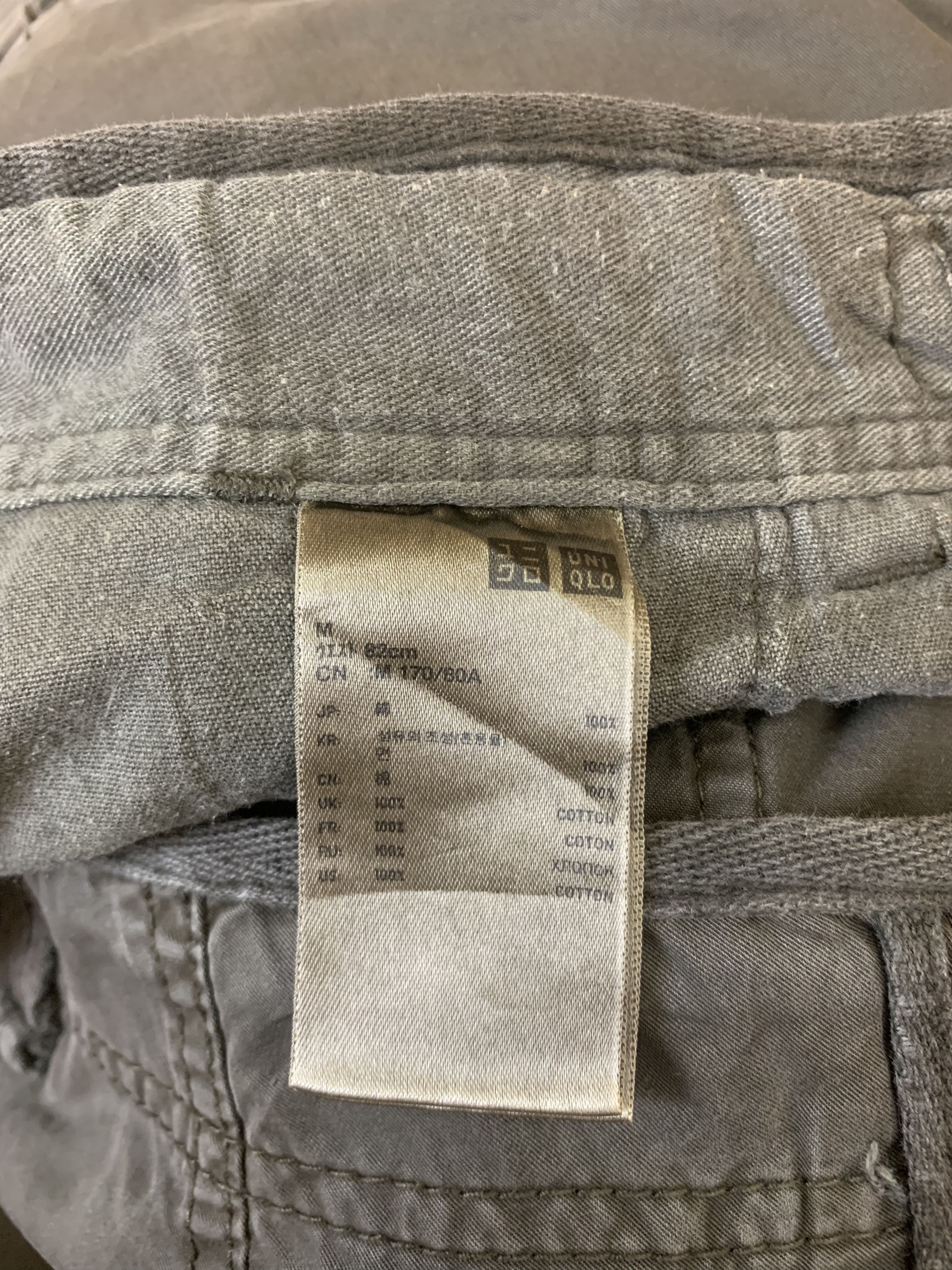 Japanese Brand Cargo Pants Japanese Branded Multipocket Grey Rare Pocket Size US 31 - 19 Thumbnail