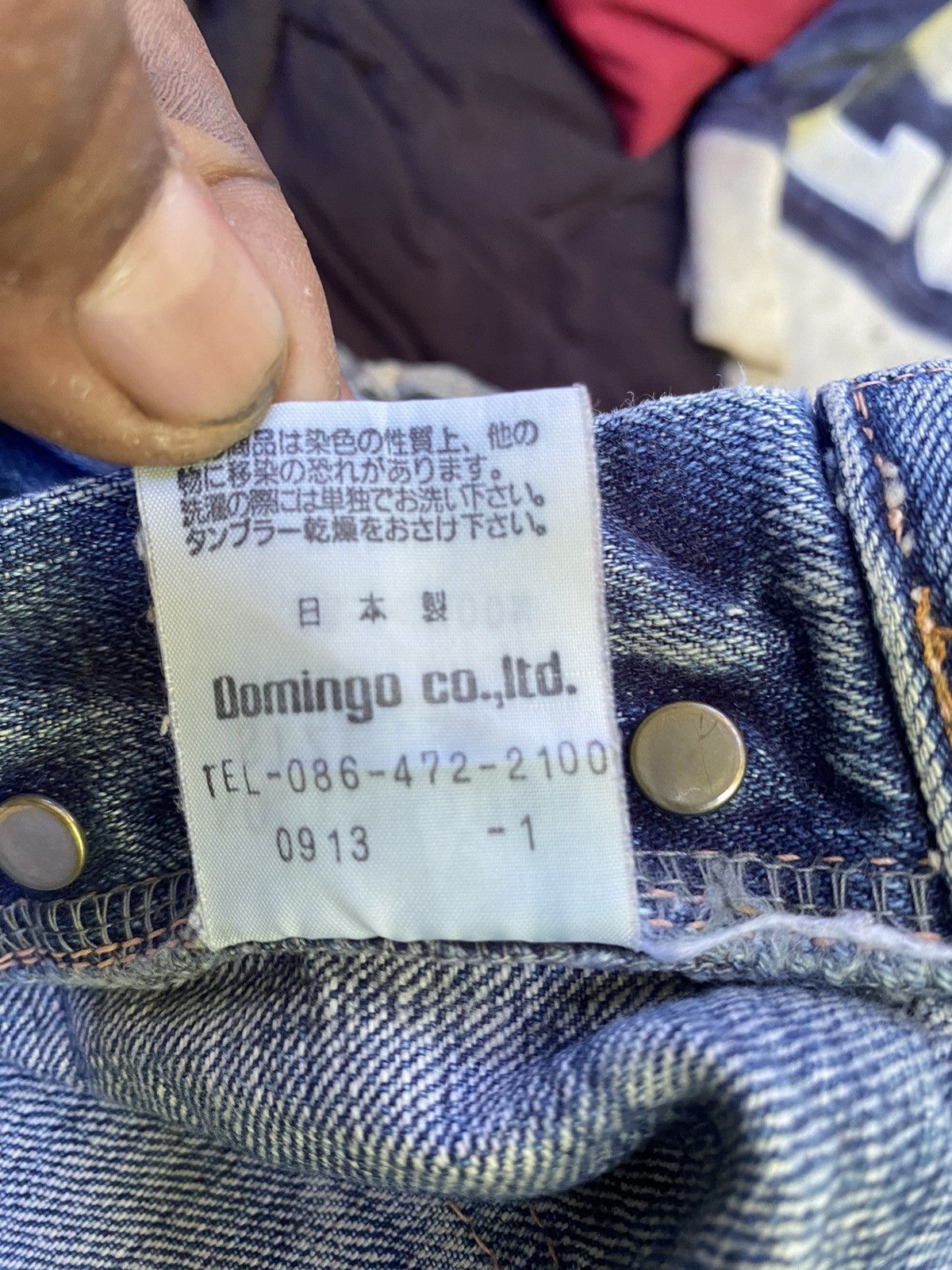 Japanese Brand × Vintage Dimingo flare jeans pants Size 30" / US 8 / IT 44 - 9 Thumbnail