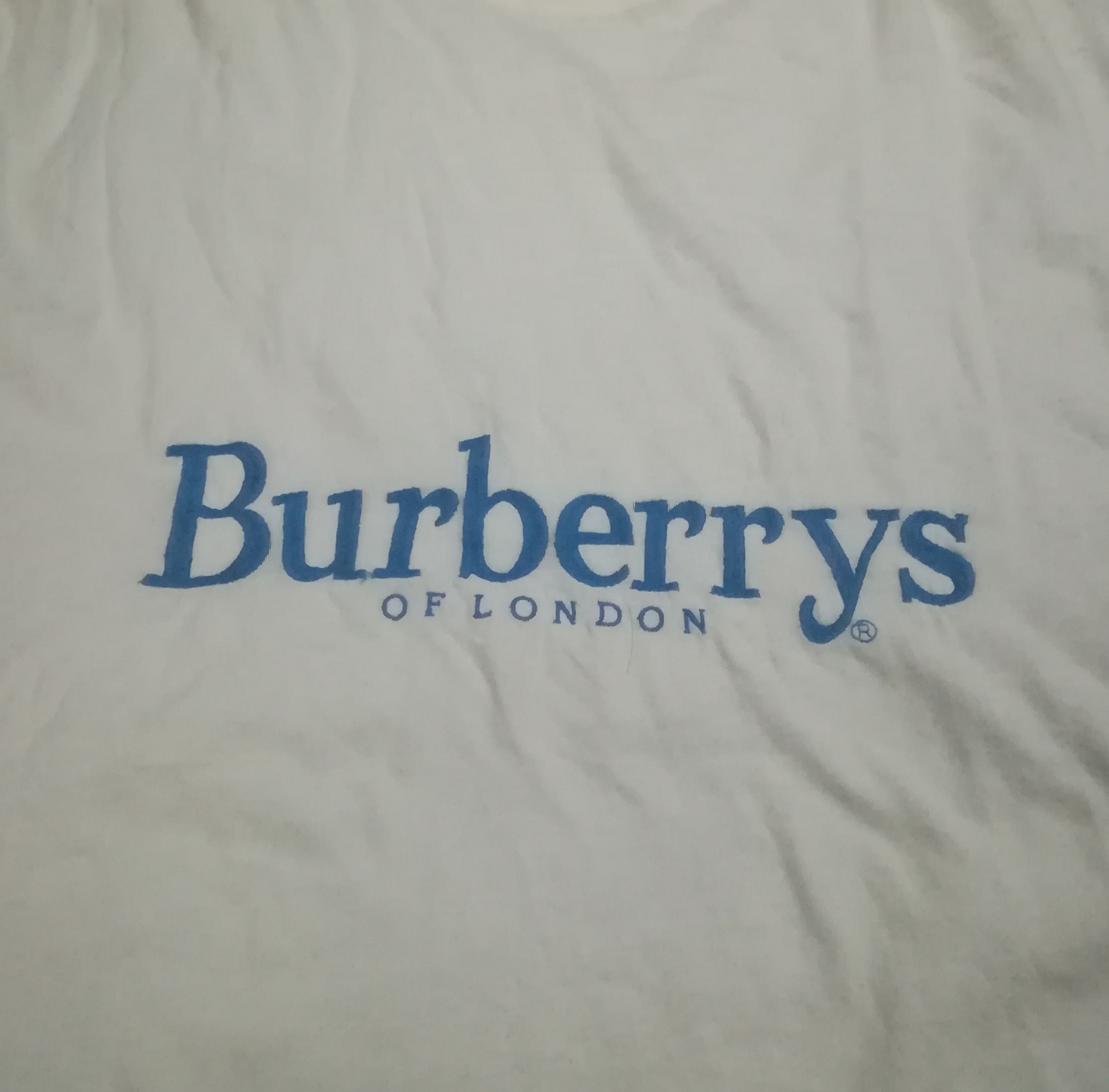 Burberry Vintage Burberrys Of London Spellout Tshirt Size US M / EU 48-50 / 2 - 4 Thumbnail
