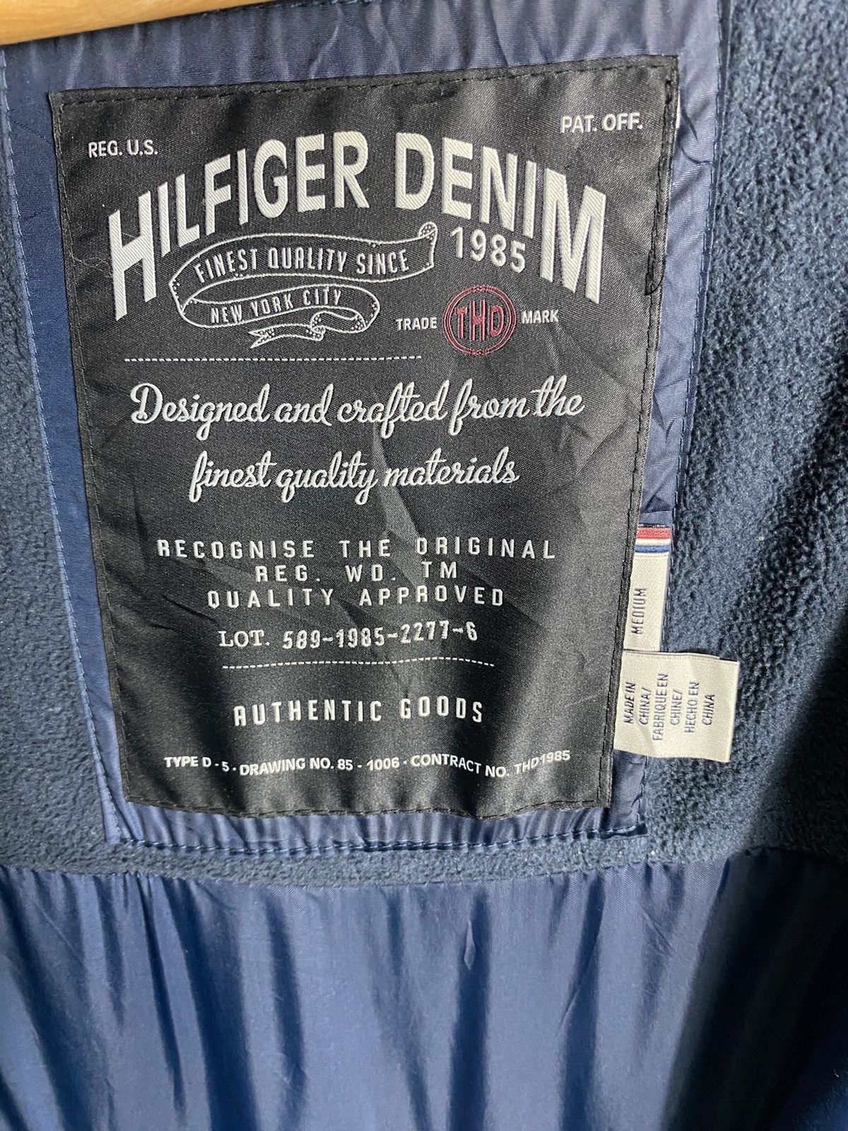 Tommy Hilfiger TOMMY HILFINGER QUILTED DOWN JACKET Size US M / EU 48-50 / 2 - 7 Thumbnail