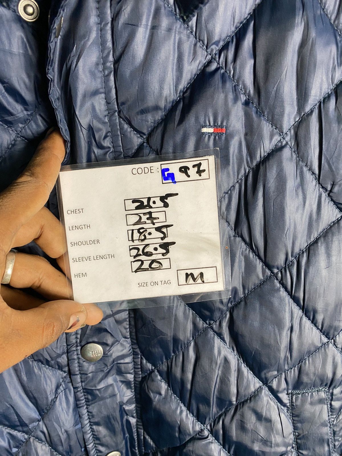 Tommy Hilfiger TOMMY HILFINGER QUILTED DOWN JACKET Size US M / EU 48-50 / 2 - 13 Thumbnail