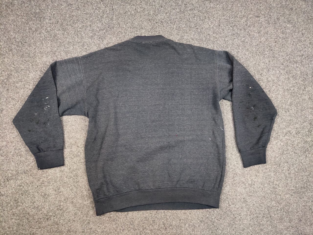 Nike Vintage 90's Nike Premier Distressed Paint Sweatshirt Size US L / EU 52-54 / 3 - 20 Thumbnail