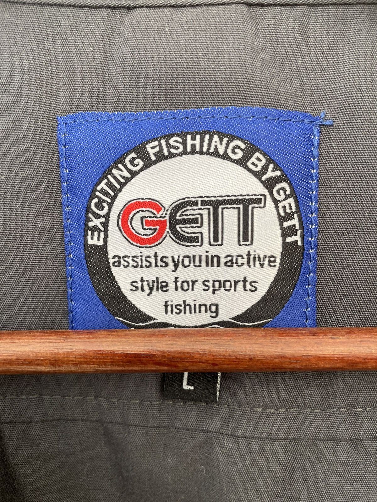 Japanese Brand × Vintage VINTAGE GETT FISHING GEAR VEST Size US L / EU 52-54 / 3 - 6 Thumbnail