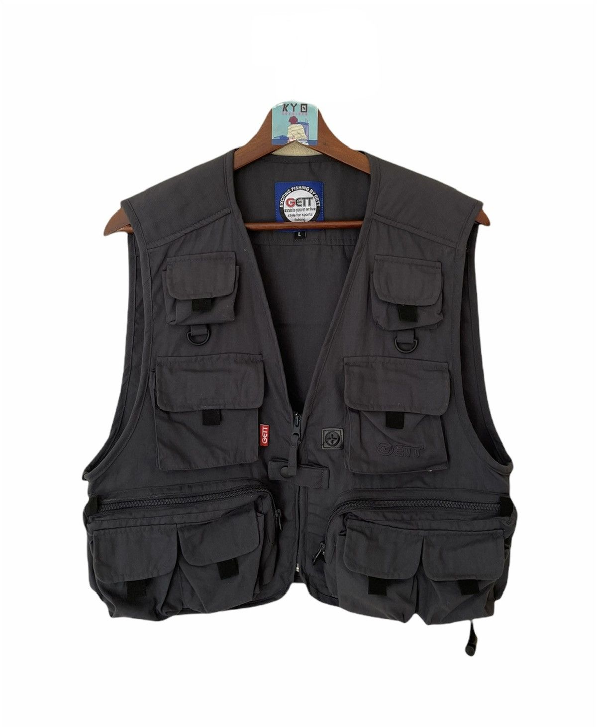 Japanese Brand × Vintage VINTAGE GETT FISHING GEAR VEST Size US L / EU 52-54 / 3 - 1 Thumbnail