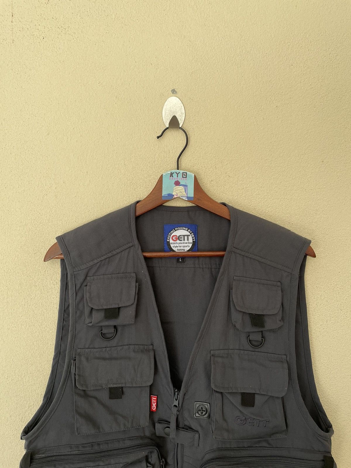 Japanese Brand × Vintage VINTAGE GETT FISHING GEAR VEST Size US L / EU 52-54 / 3 - 3 Thumbnail