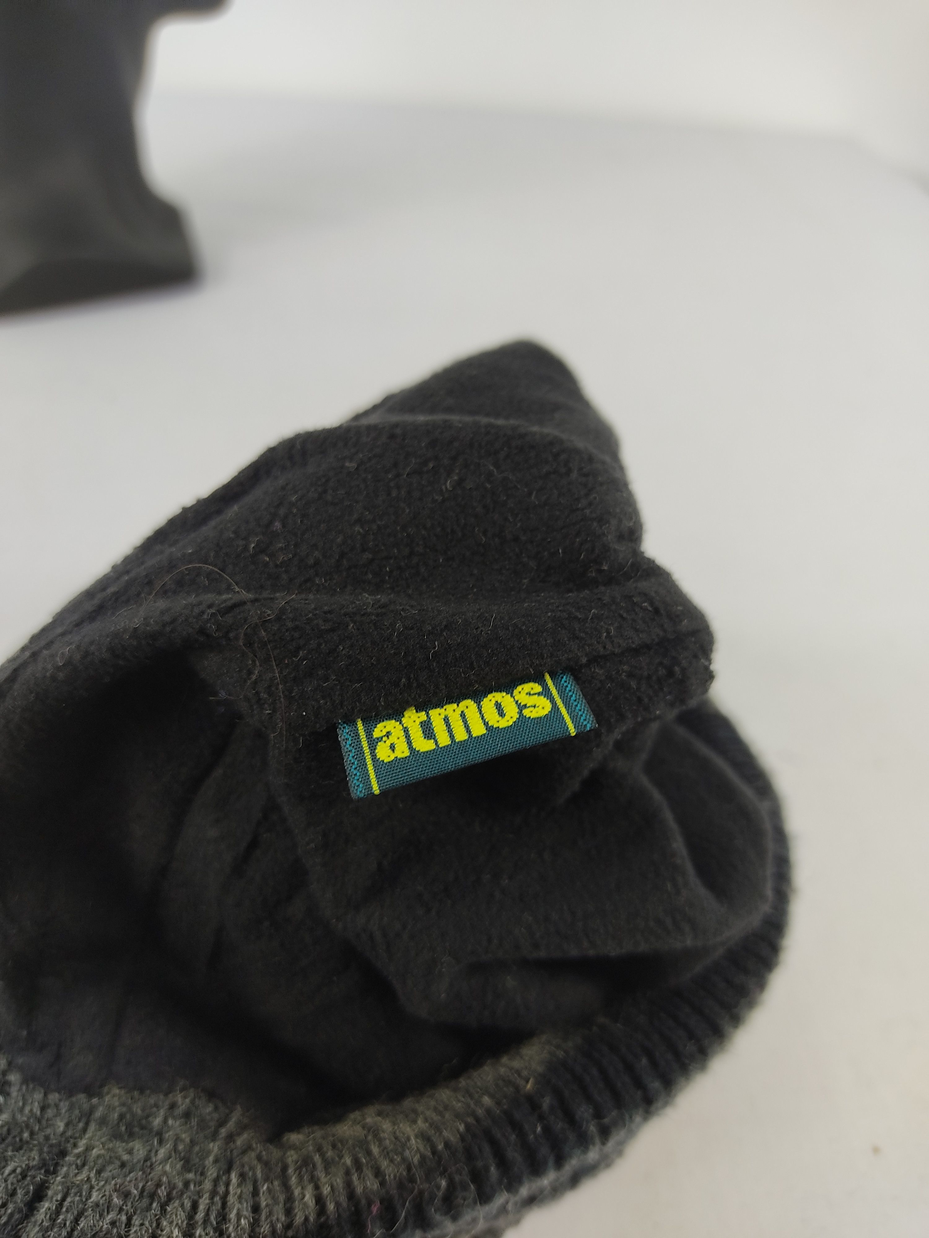 Japanese Brand × Vintage × atmos Japanese Brand Atmos Beanie / Snow Hat / Snow Cap Size ONE SIZE - 7 Thumbnail