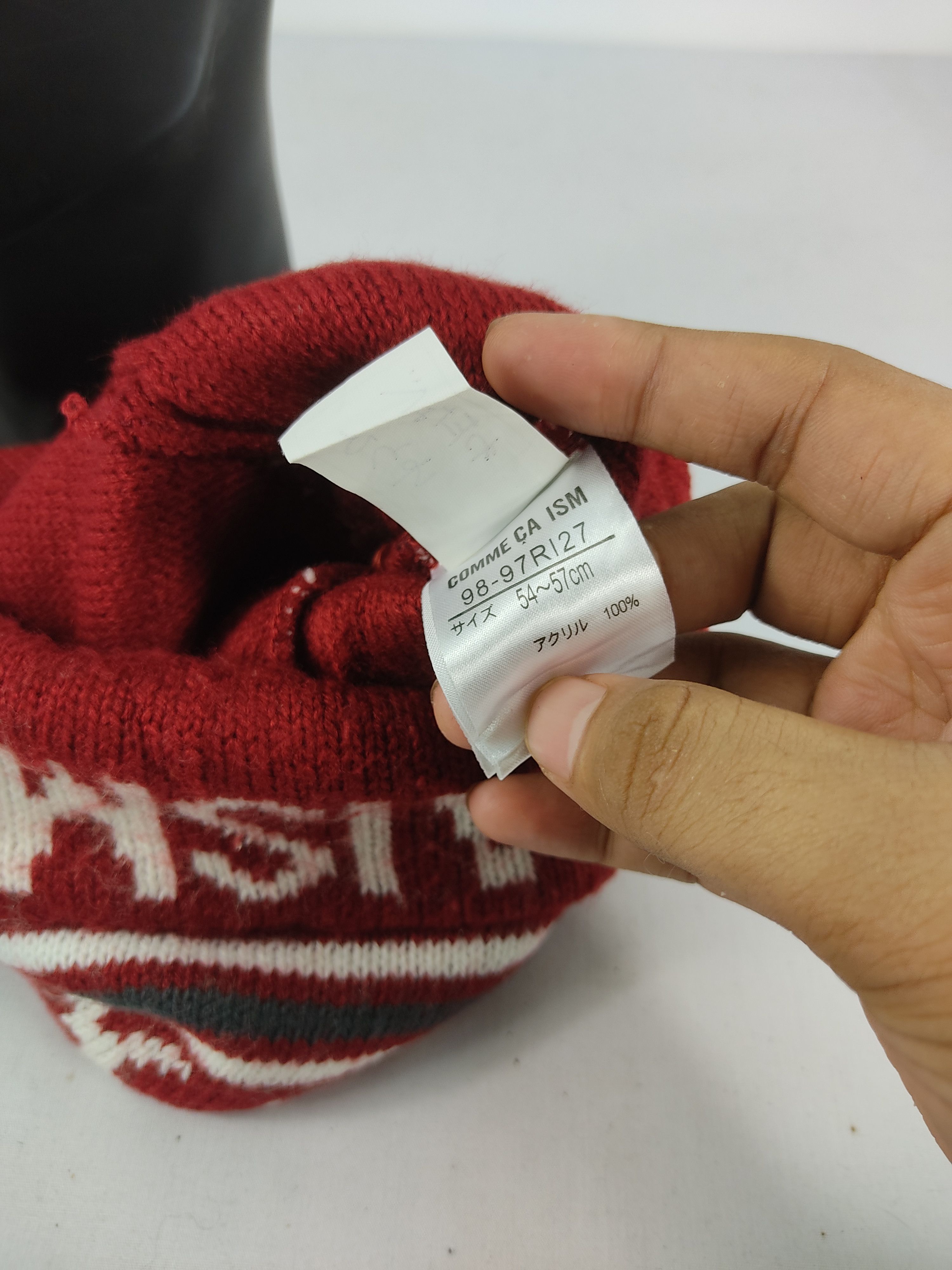 Comme Ca Ism × Japanese Brand × Vintage Japanese Brand Comme Ca Ism Beanie / Snow Hat / Snow Cap Size ONE SIZE - 9 Thumbnail