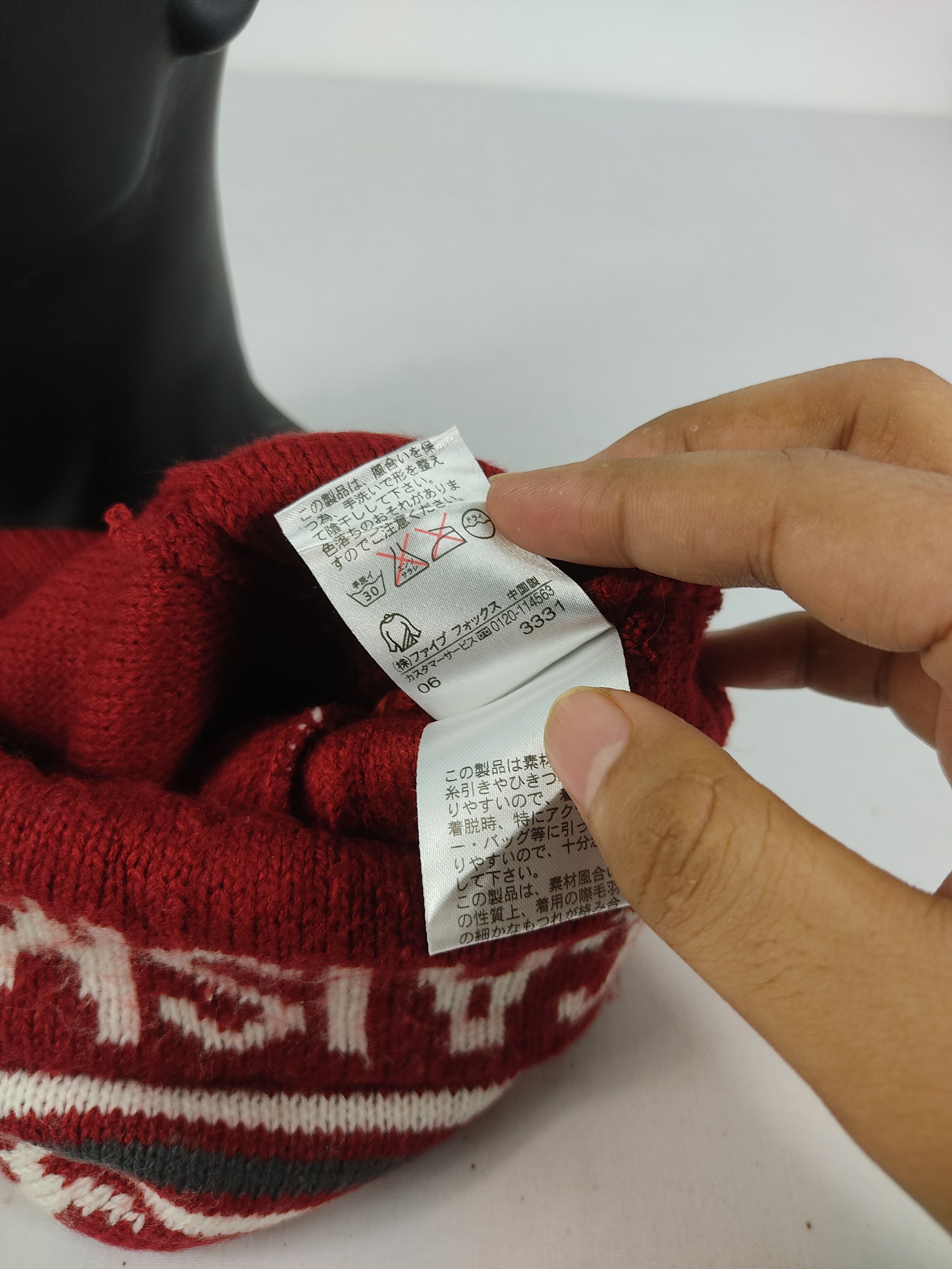 Comme Ca Ism × Japanese Brand × Vintage Japanese Brand Comme Ca Ism Beanie / Snow Hat / Snow Cap Size ONE SIZE - 10 Thumbnail