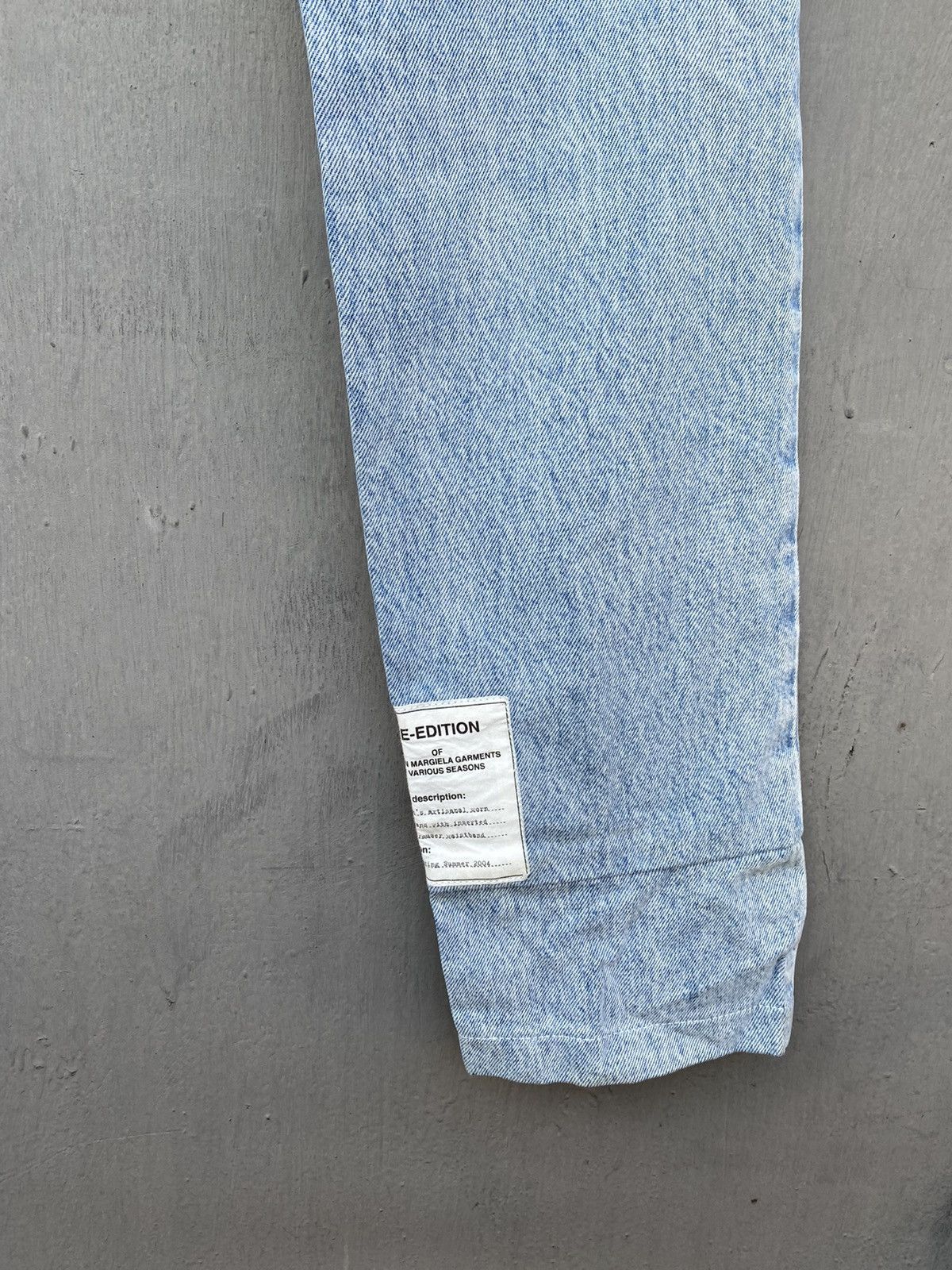 Maison Margiela Maison Martin Margiela jeans SS 04 Re Edition pants size 32 Size US 32 / EU 48 - 4 Thumbnail