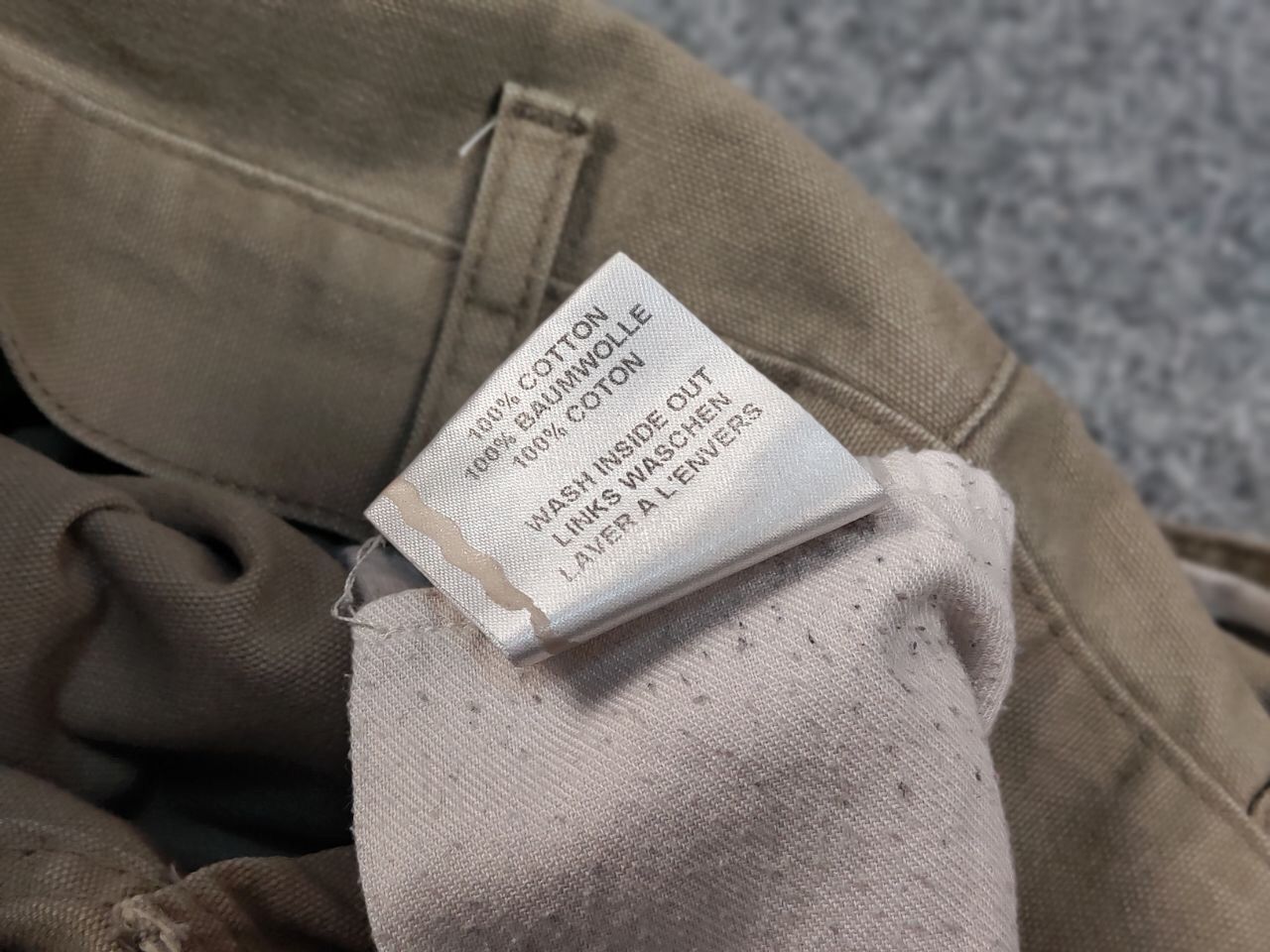 Carhartt Vintage 90's Carhartt Office canvas Work Trousers Pants Size US 30 / EU 46 - 16 Thumbnail