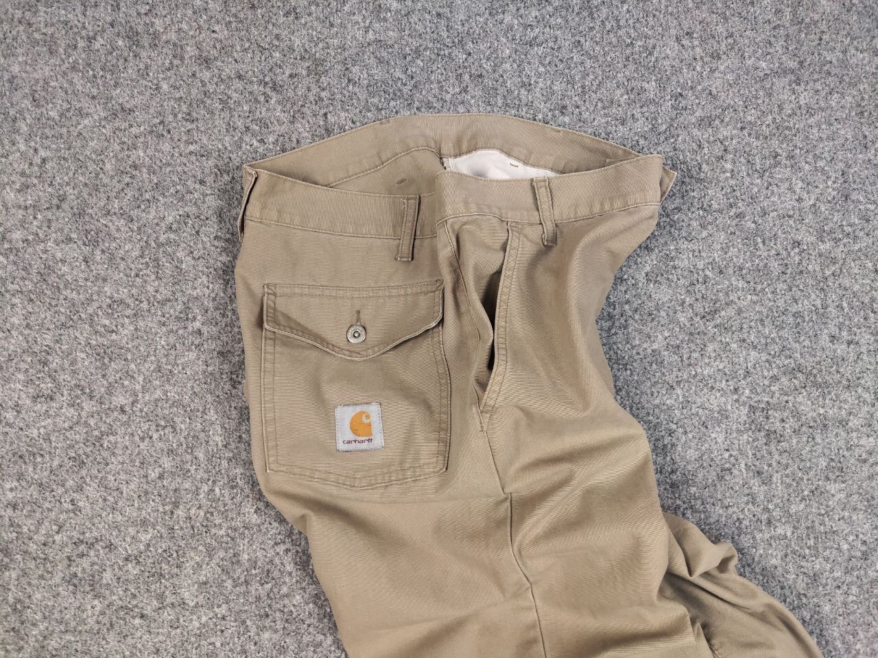 Carhartt Vintage 90's Carhartt Office canvas Work Trousers Pants Size US 30 / EU 46 - 4 Thumbnail