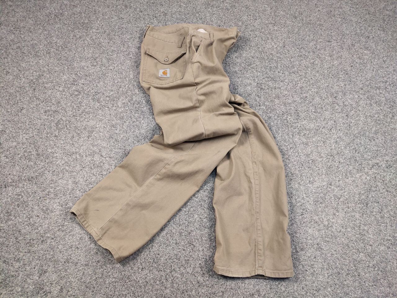 Carhartt Vintage 90's Carhartt Office canvas Work Trousers Pants Size US 30 / EU 46 - 3 Thumbnail