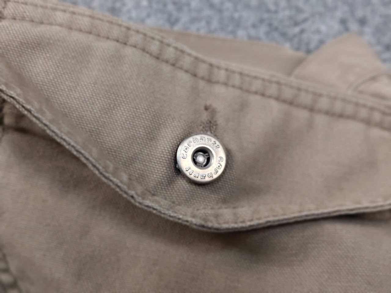 Carhartt Vintage 90's Carhartt Office canvas Work Trousers Pants Size US 30 / EU 46 - 14 Thumbnail
