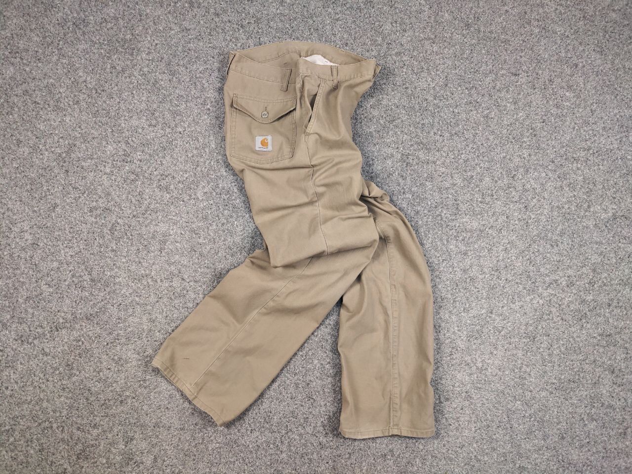 Carhartt Vintage 90's Carhartt Office canvas Work Trousers Pants Size US 30 / EU 46 - 1 Thumbnail
