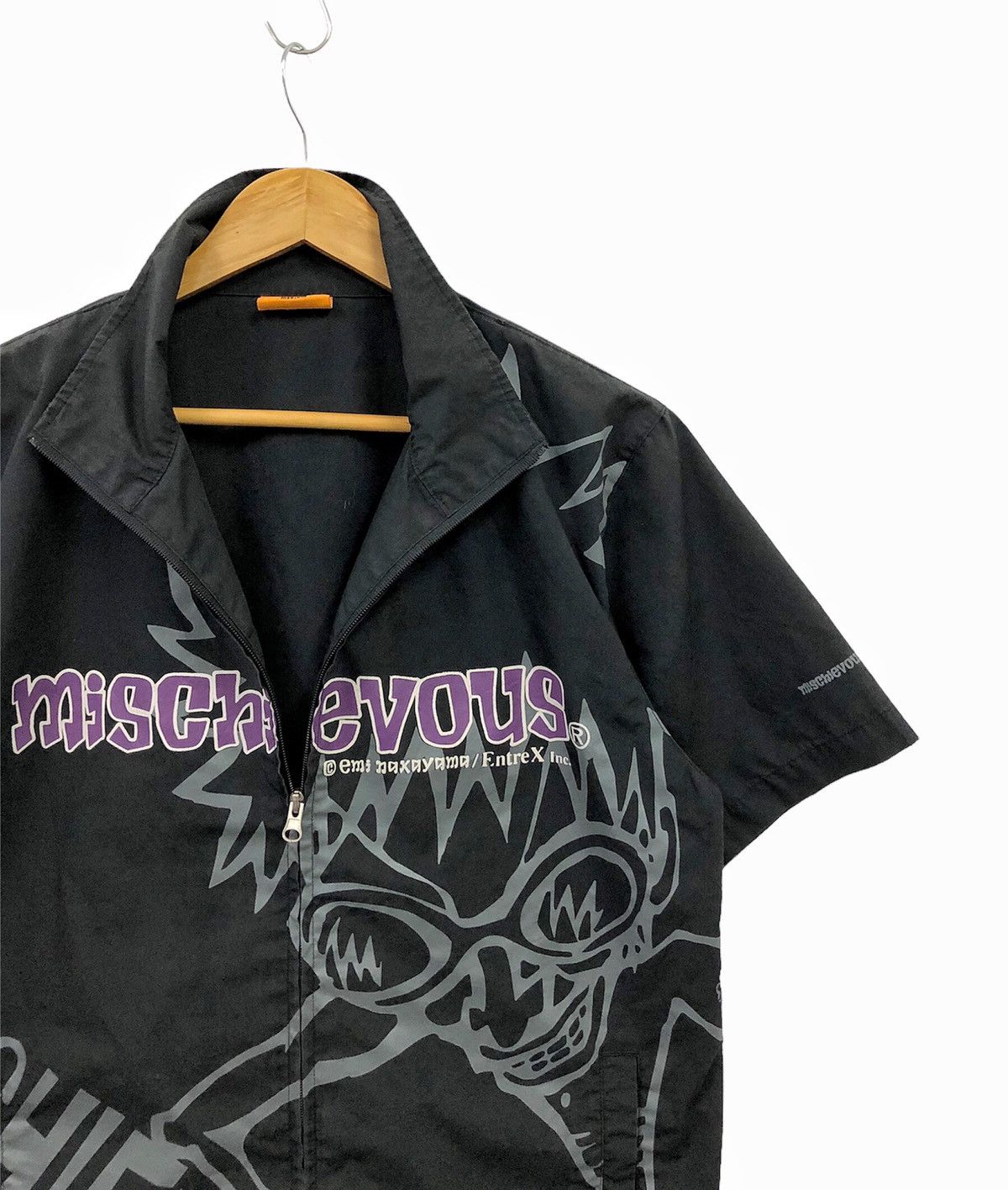 20471120 Late 90s Emi Nakayama ( MISCHIEVOUS Blue Rabbit ) shirt Size US M / EU 48-50 / 2 - 8 Thumbnail