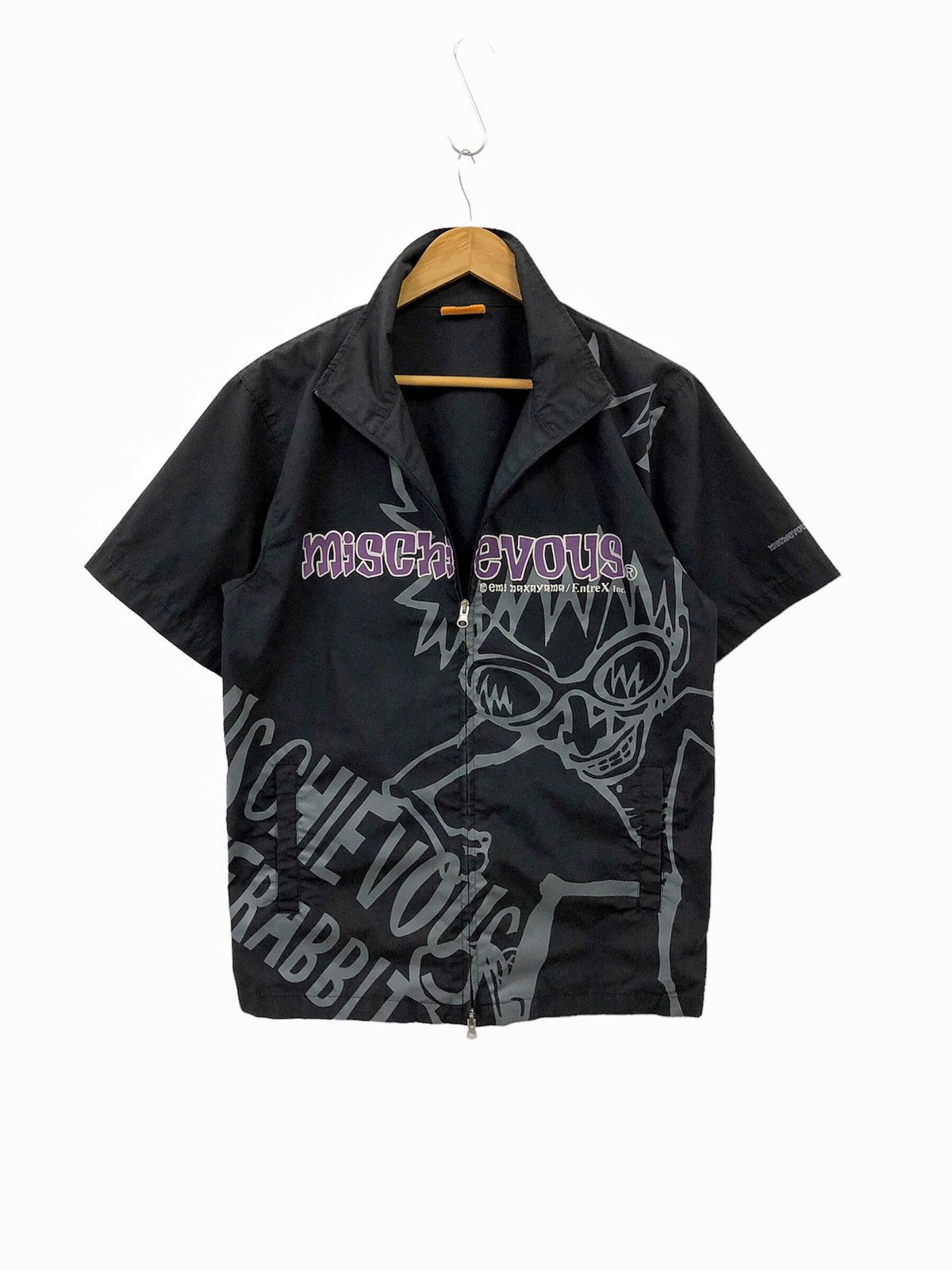 20471120 Late 90s Emi Nakayama ( MISCHIEVOUS Blue Rabbit ) shirt Size US M / EU 48-50 / 2 - 7 Thumbnail