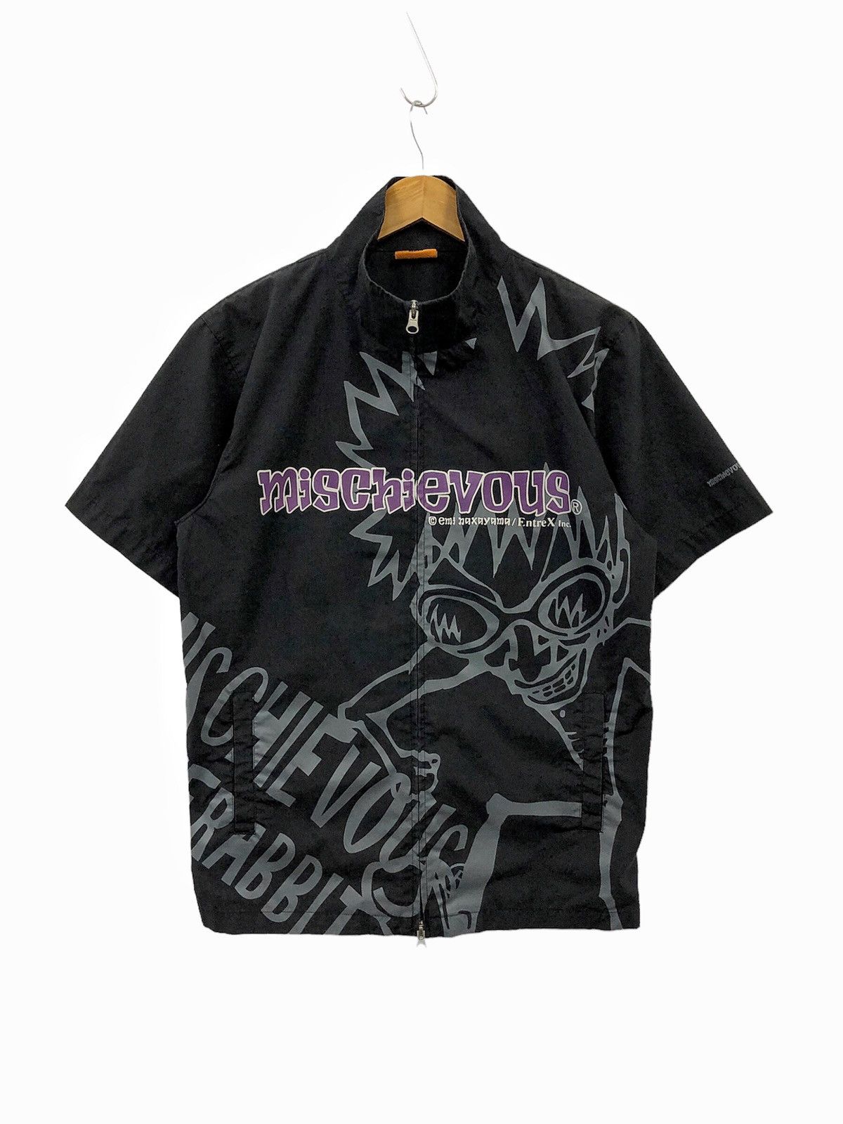 20471120 Late 90s Emi Nakayama ( MISCHIEVOUS Blue Rabbit ) shirt Size US M / EU 48-50 / 2 - 10 Thumbnail