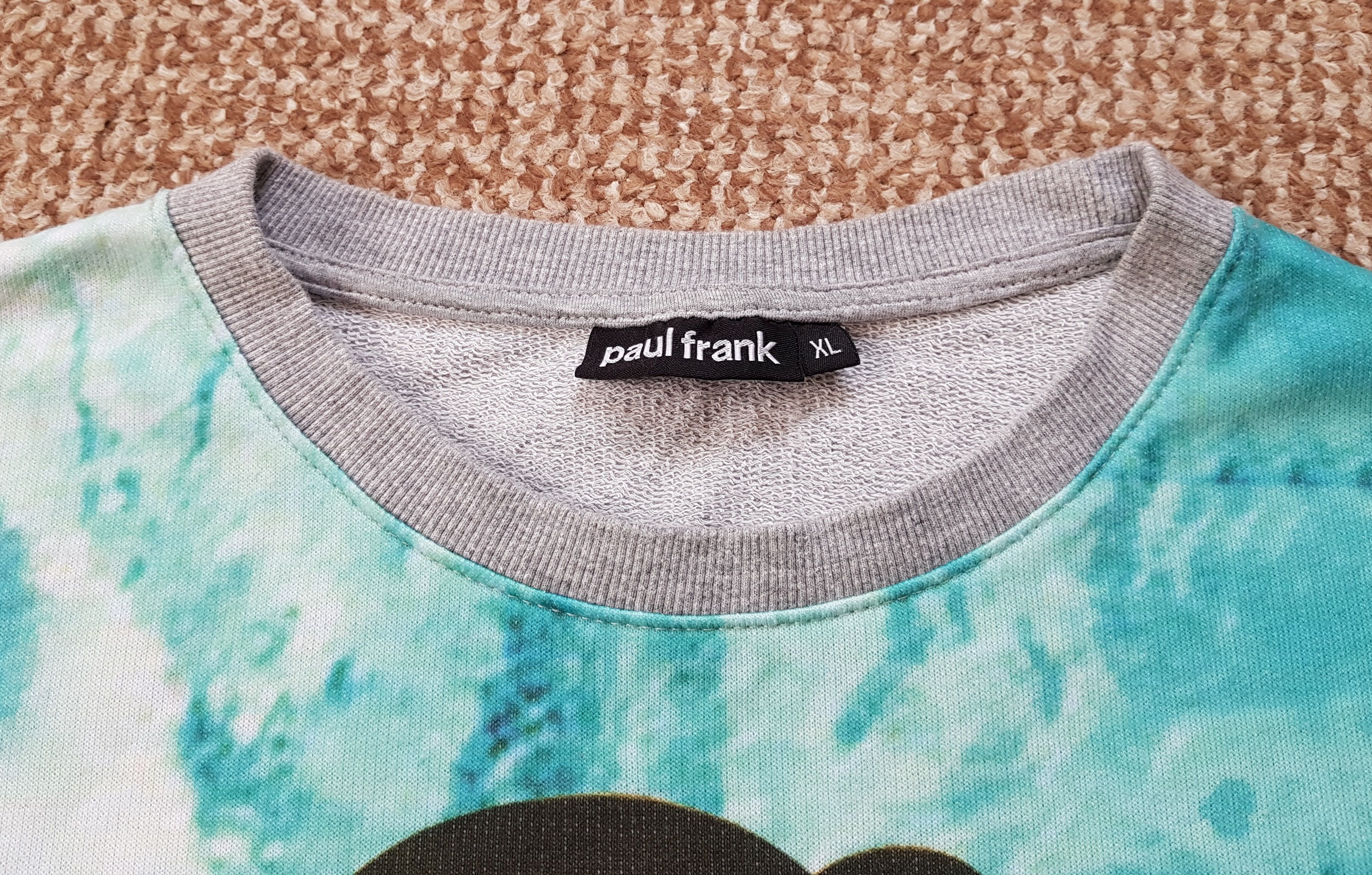 Paul Frank Paul Frank Monkey Surfer Print Sweatshirt Size US XL / EU 56 / 4 - 9 Thumbnail