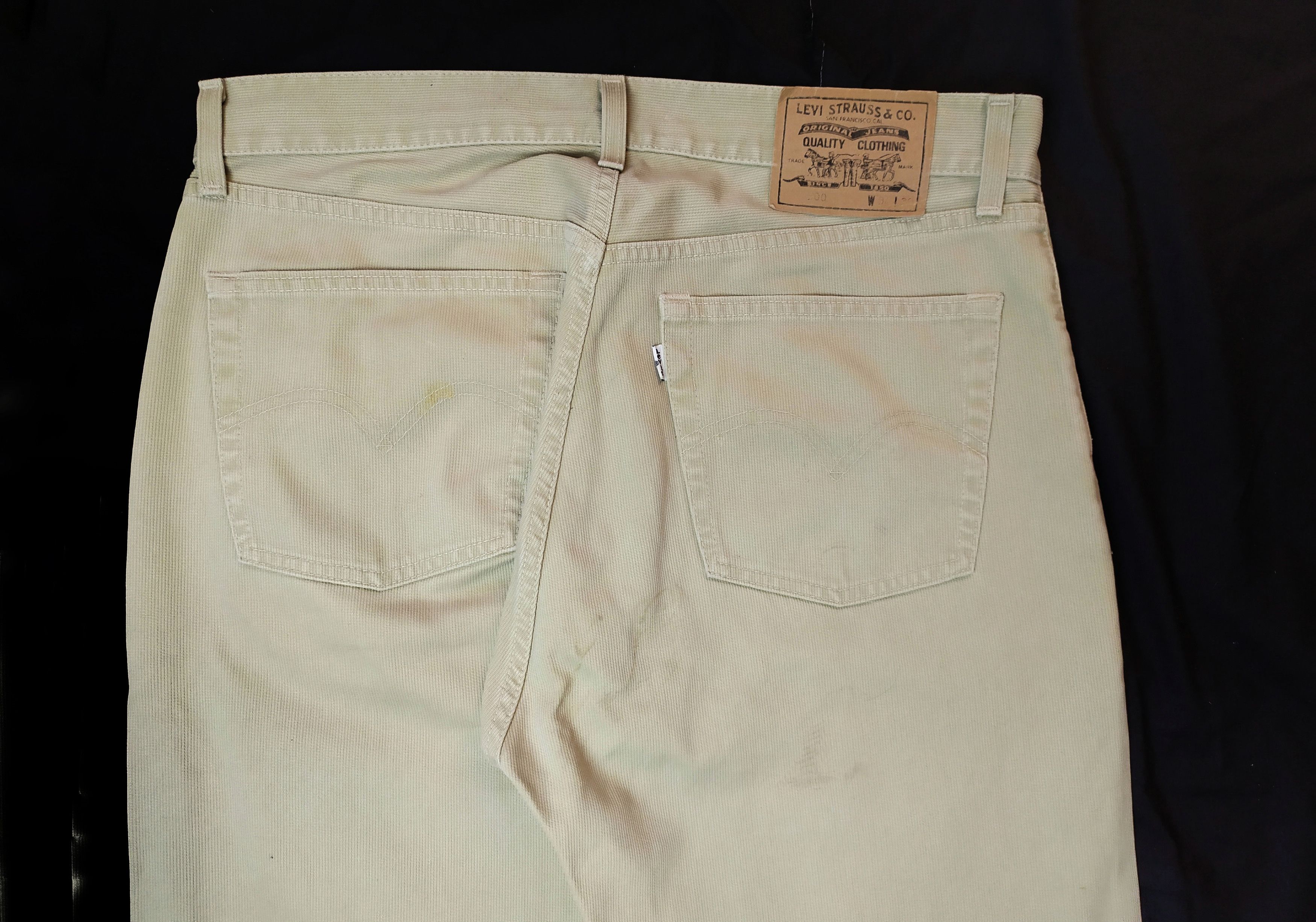 Levi's Vintage Levis 500 Italy White Tag Denim Pants Size US 32 / EU 48 - 10 Thumbnail