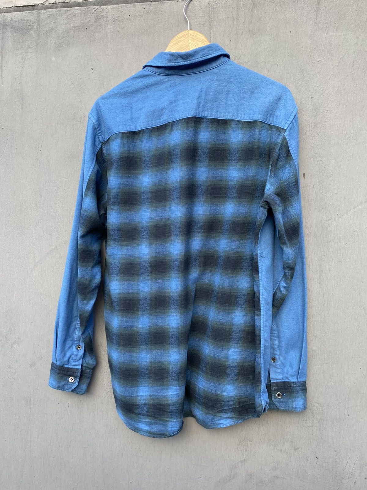Blue Blue Japan Blue Blue Japan vintage Flannel Shirt size 4 Made in Japan Size US L / EU 52-54 / 3 - 6 Thumbnail