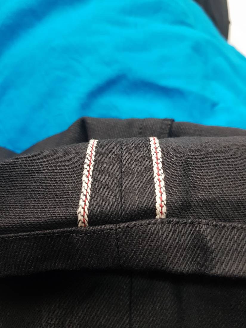 Designer RARE LQ. By Yohji Yamamoto Works & Friends Denim Pants Size US 34 / EU 50 - 8 Thumbnail